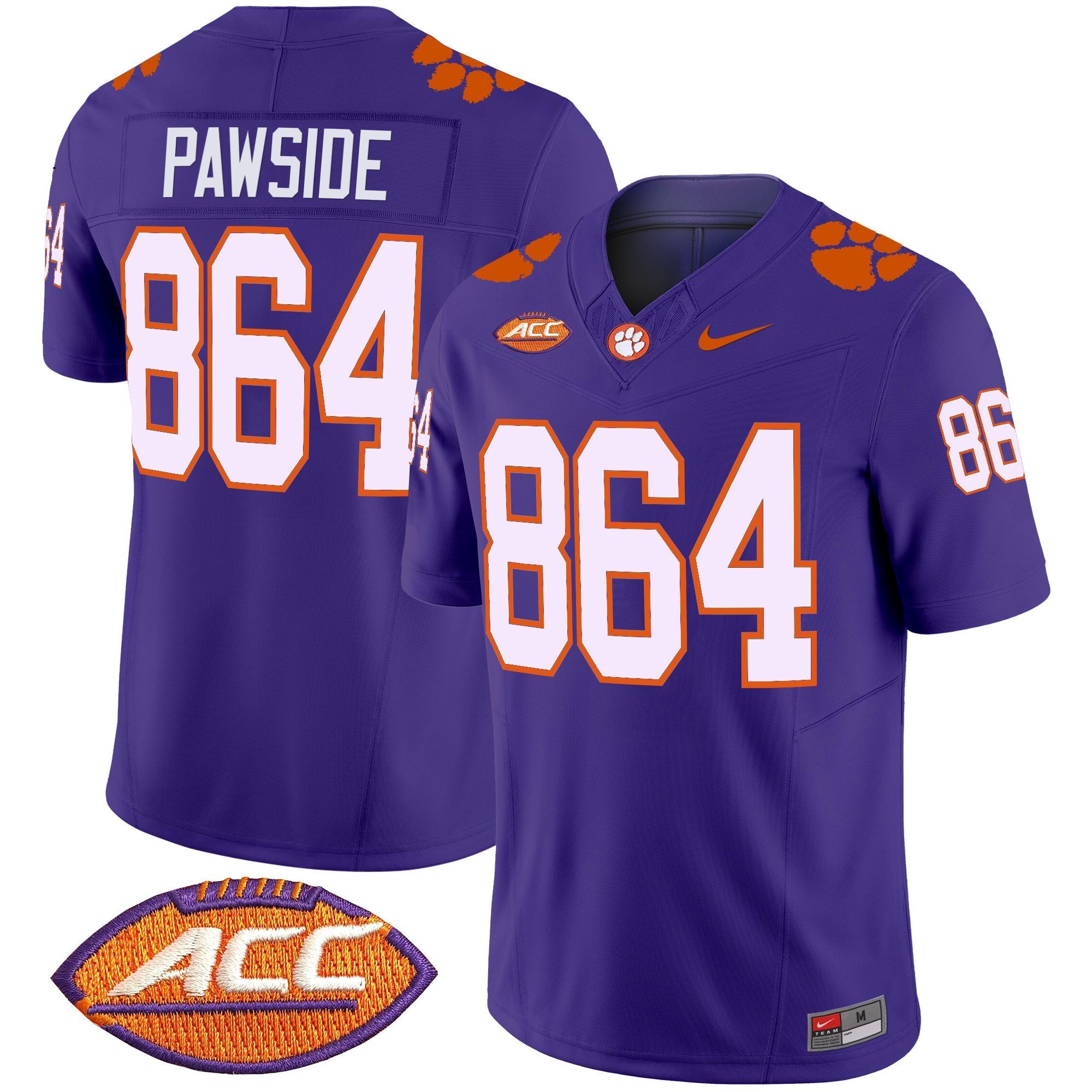 Clemson Tigers 2025 Vapor Limited Jersey - All Stitched
