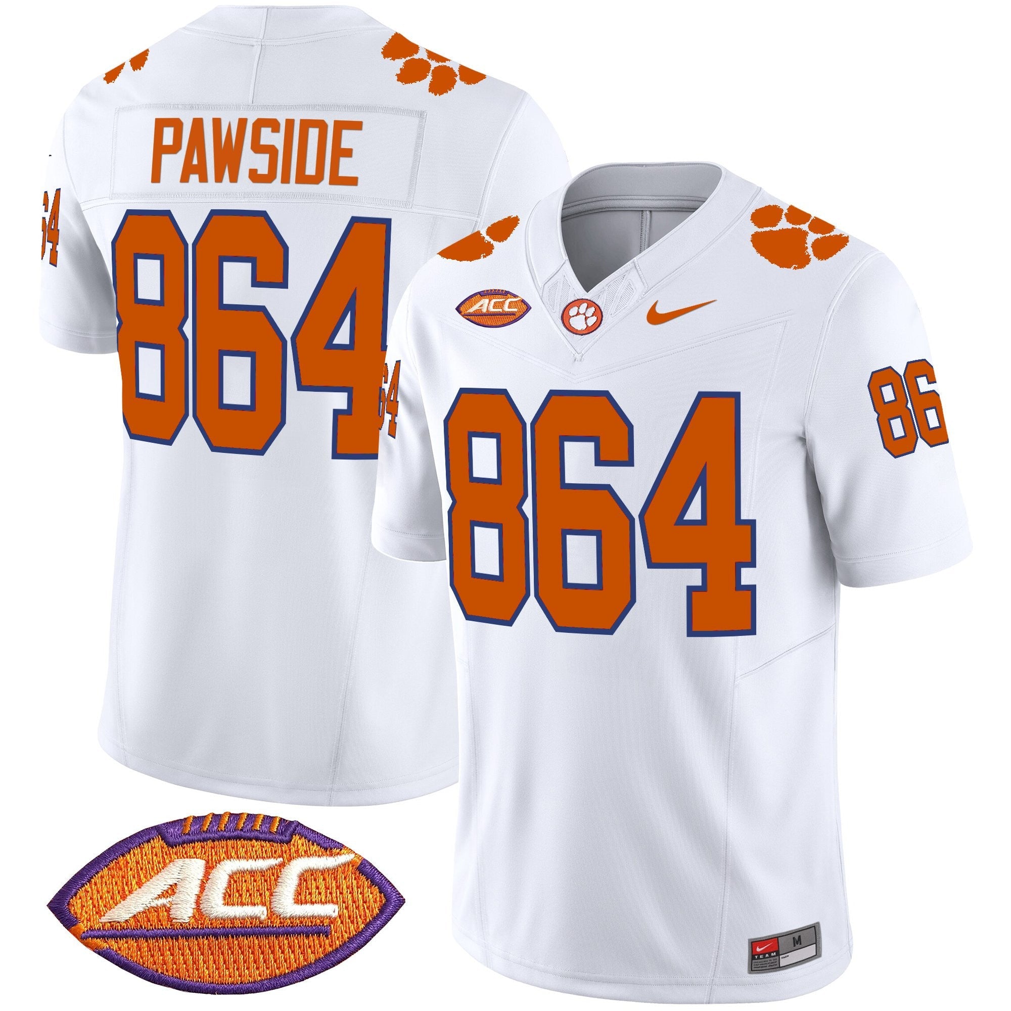 Clemson Tigers 2025 Vapor Limited Jersey - All Stitched