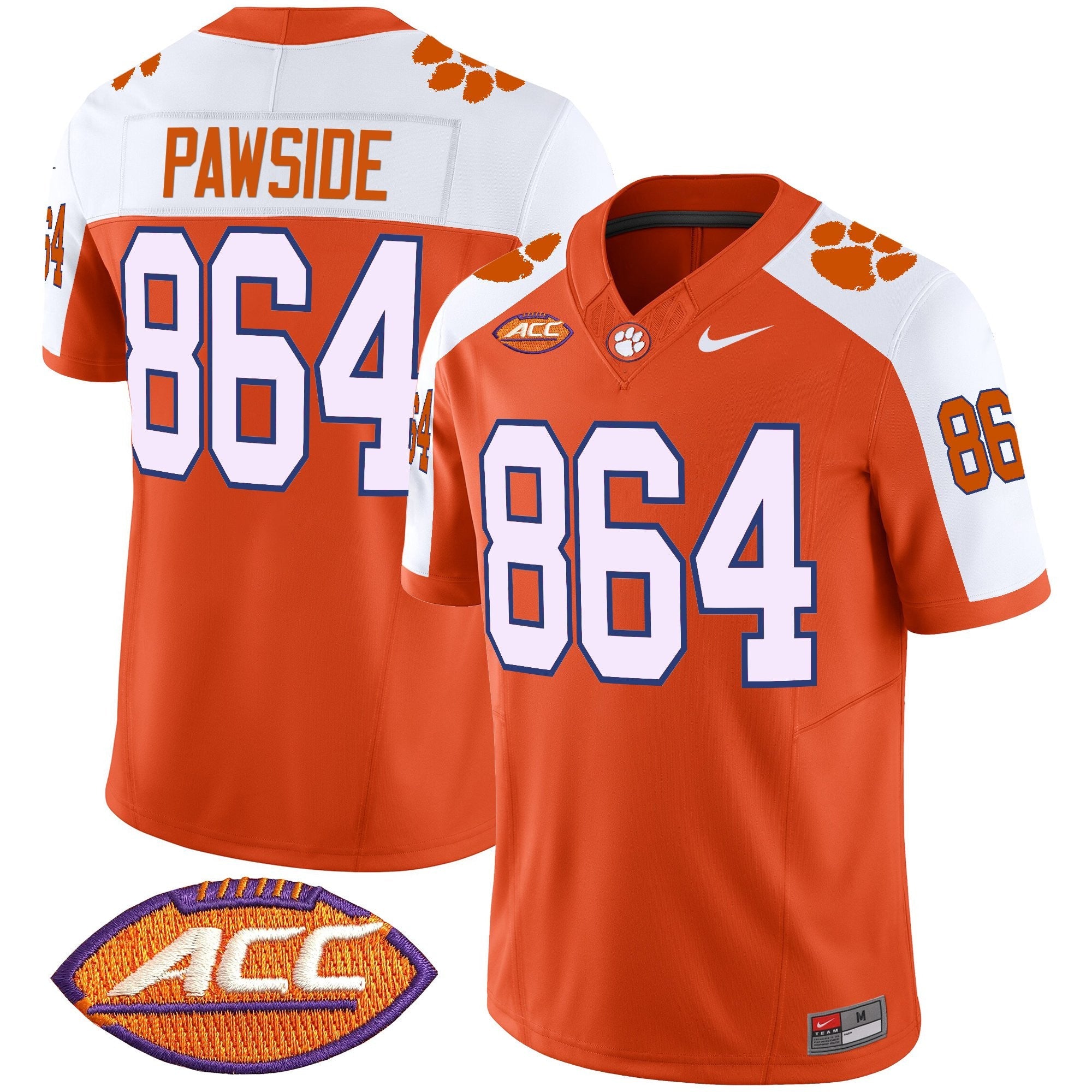 Clemson Tigers 2025 Vapor Limited Jersey - All Stitched