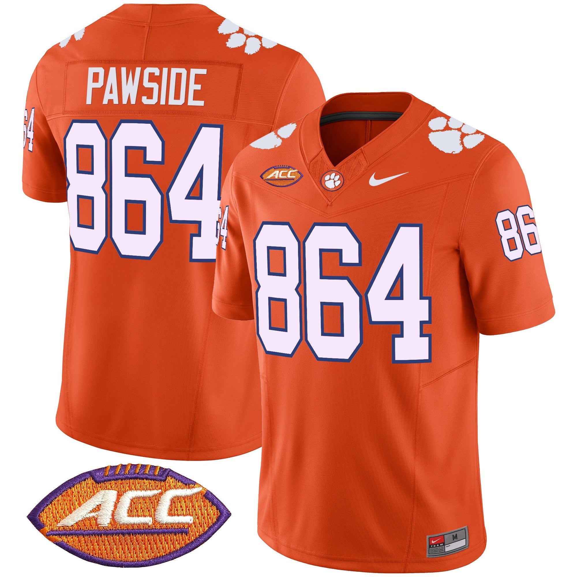 Clemson Tigers 2025 Vapor Limited Jersey - All Stitched