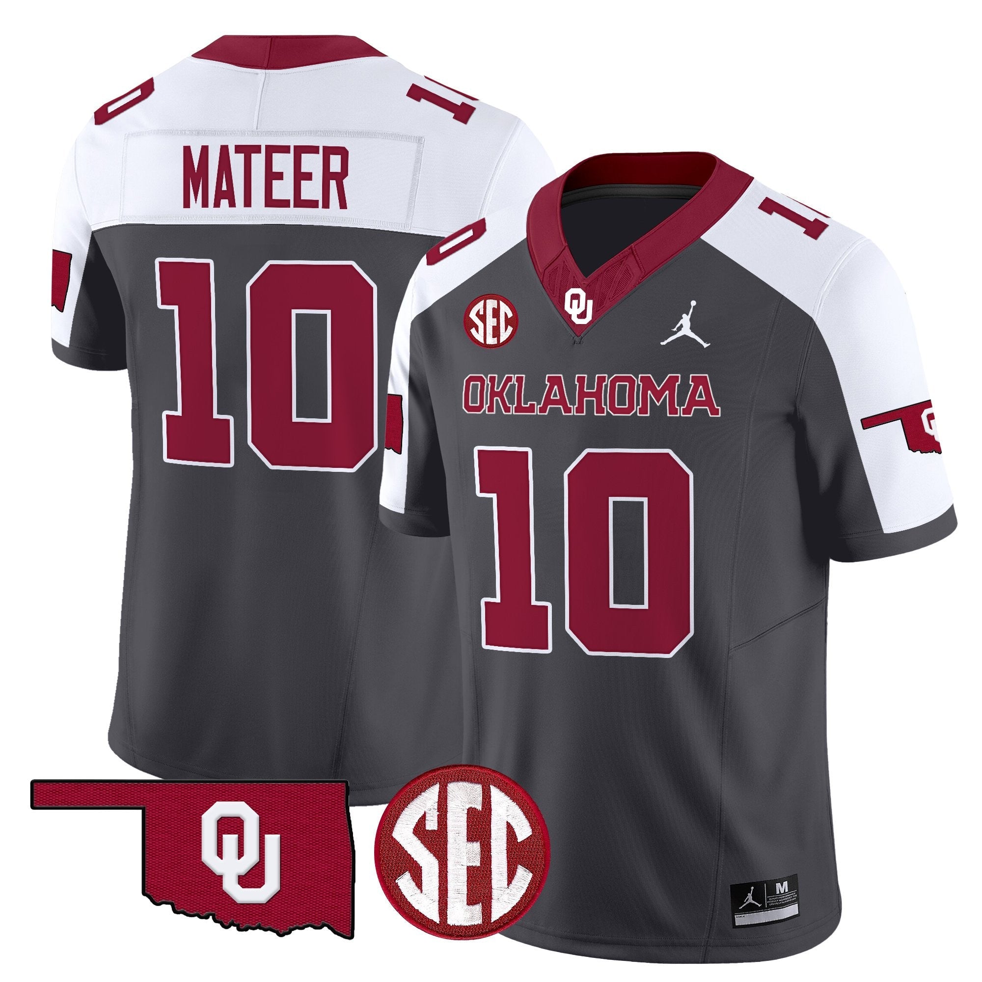 Oklahoma Sooners 2025 Vapor Limited Jersey - All Stitched