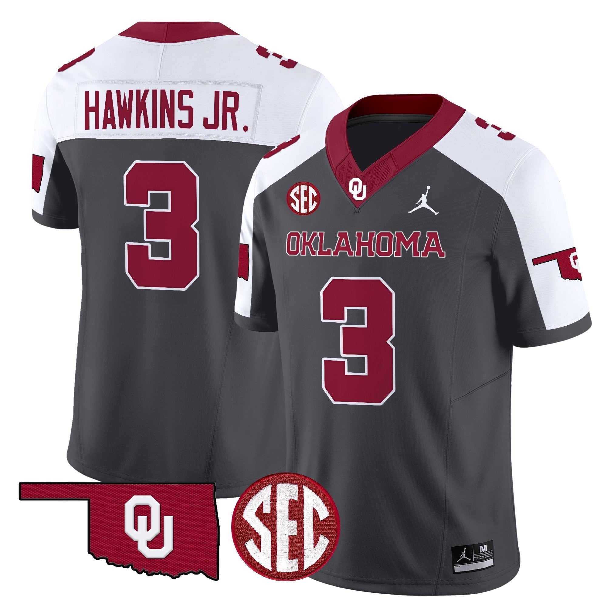 Oklahoma Sooners 2025 Vapor Limited Jersey - All Stitched