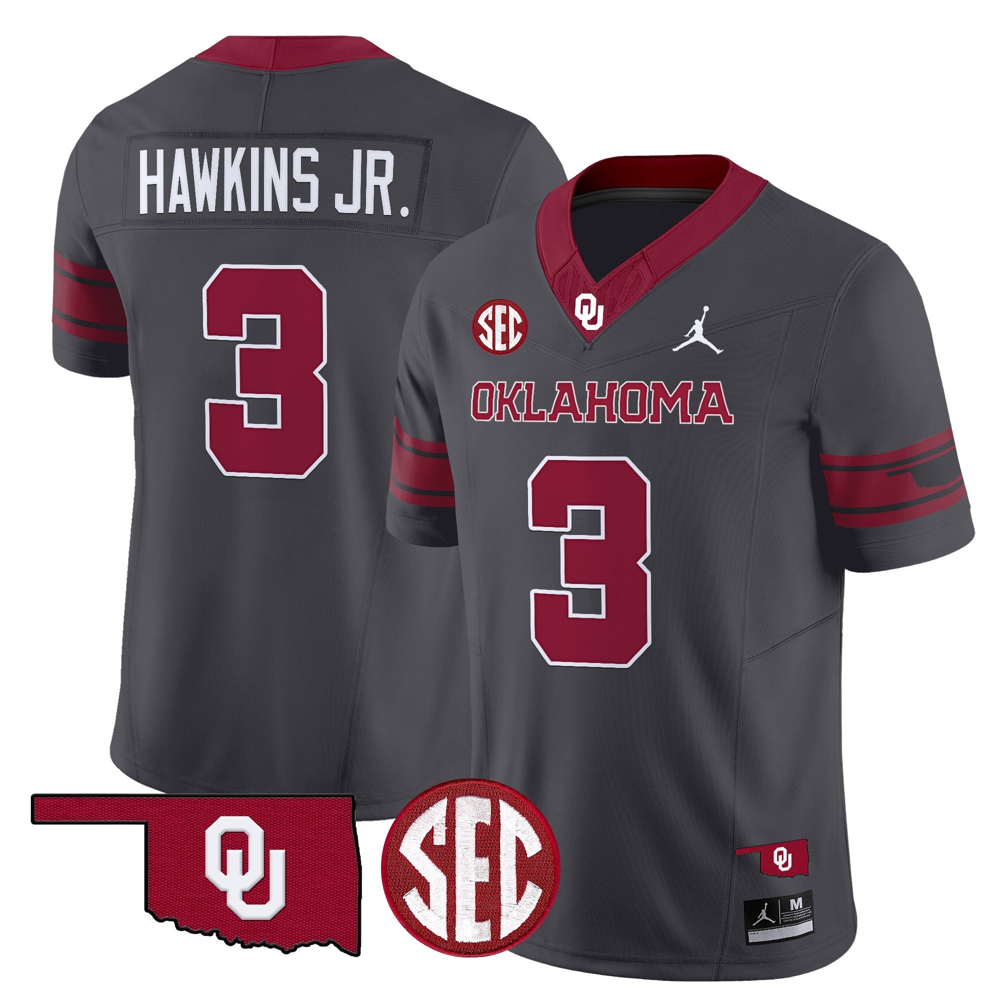 Oklahoma Sooners 2025 Vapor Limited Jersey - All Stitched