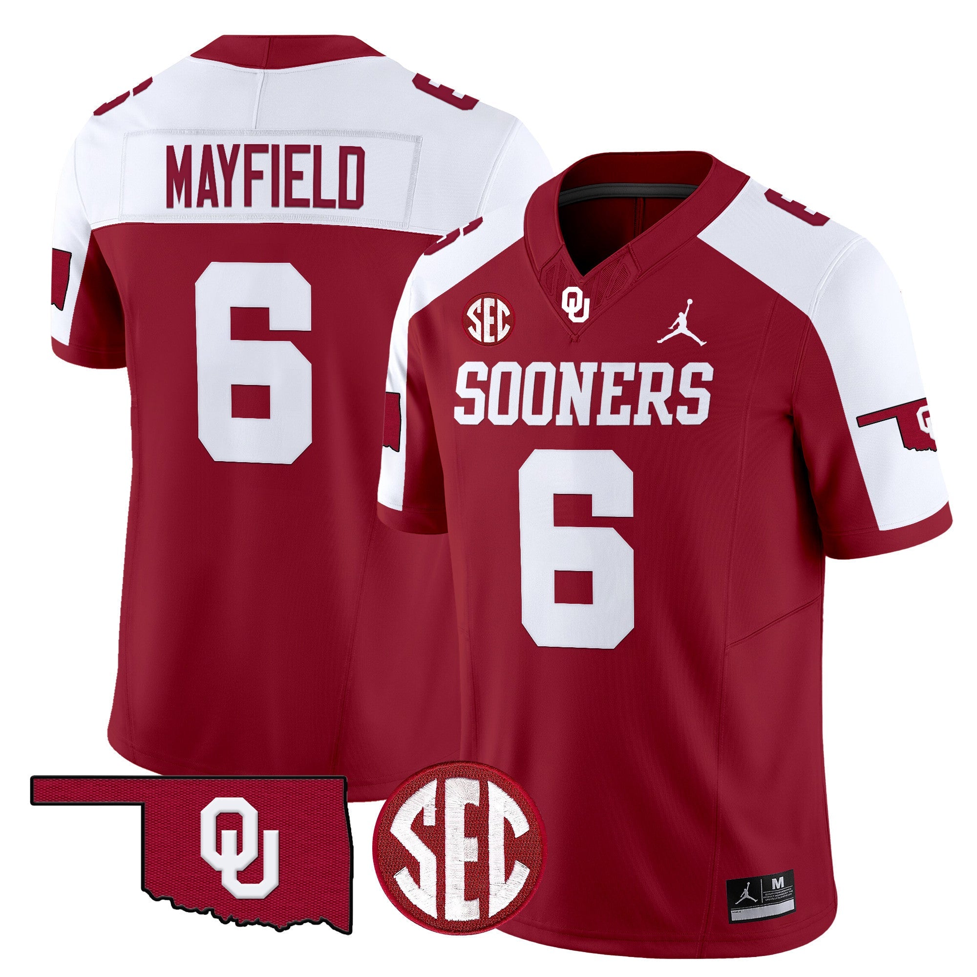 Oklahoma Sooners 2025 Vapor Limited Jersey - All Stitched
