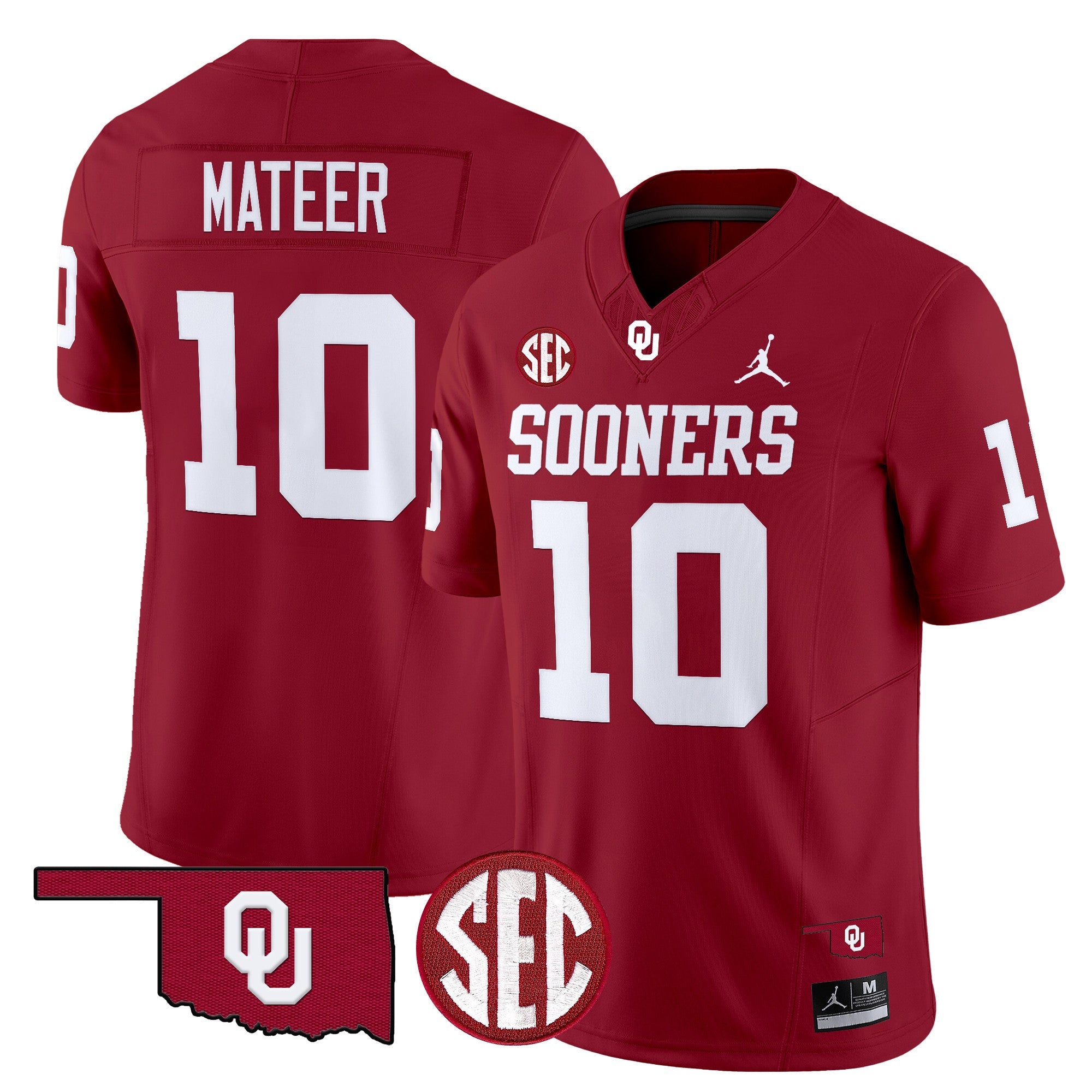 Oklahoma Sooners 2025 Vapor Limited Jersey - All Stitched