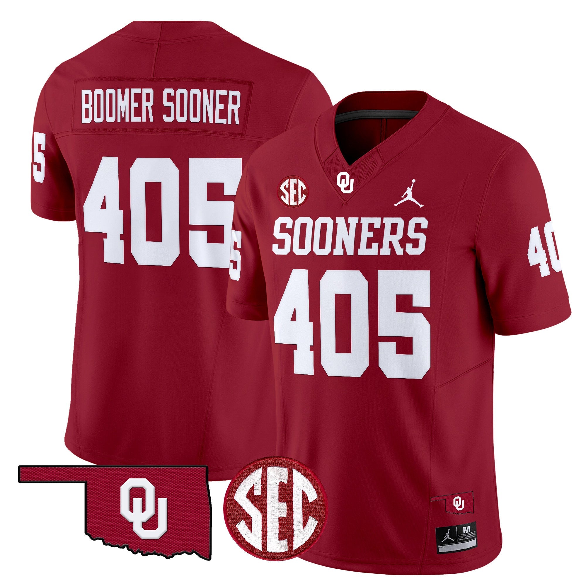 Oklahoma Sooners 2025 Vapor Limited Jersey - All Stitched