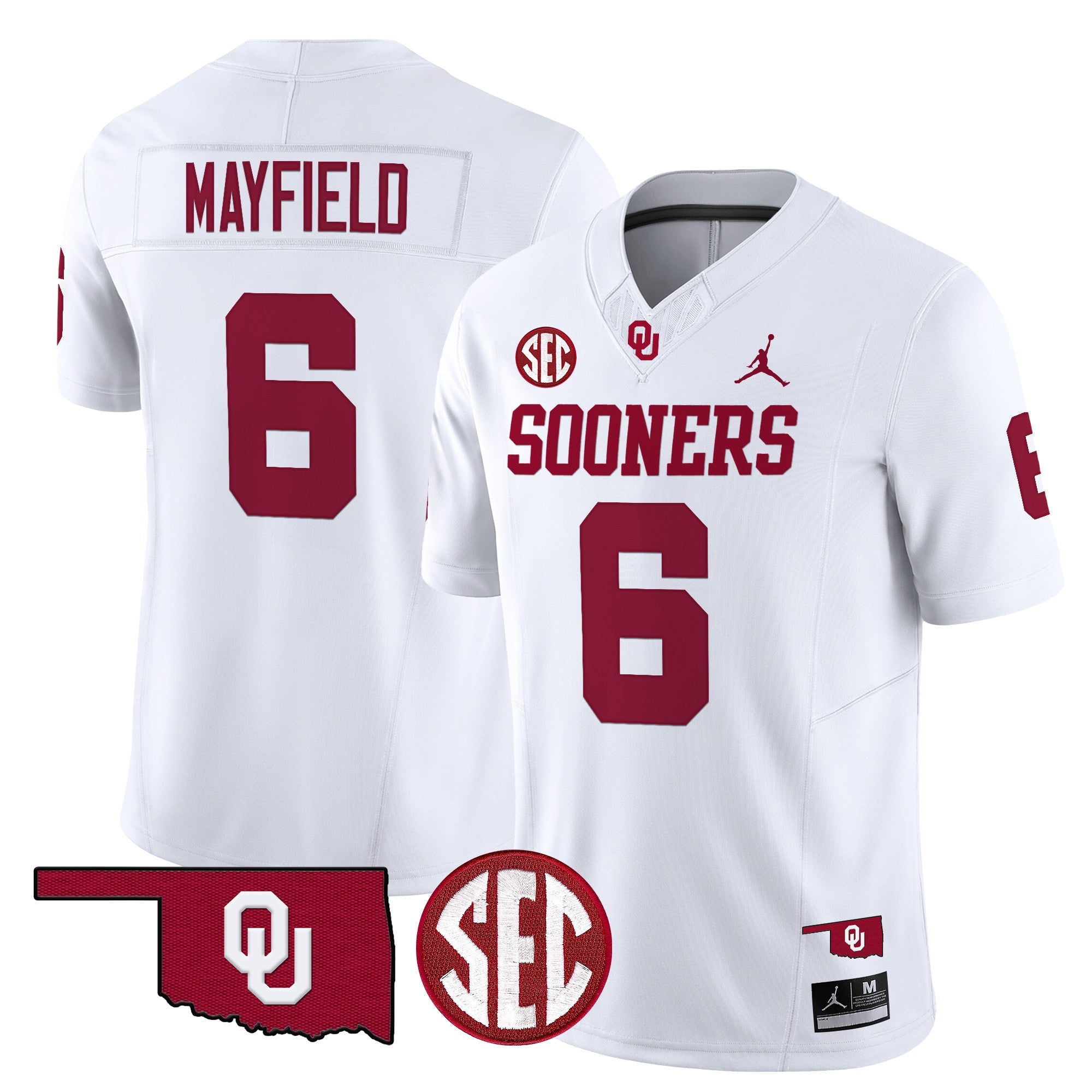 Oklahoma Sooners 2025 Vapor Limited Jersey - All Stitched