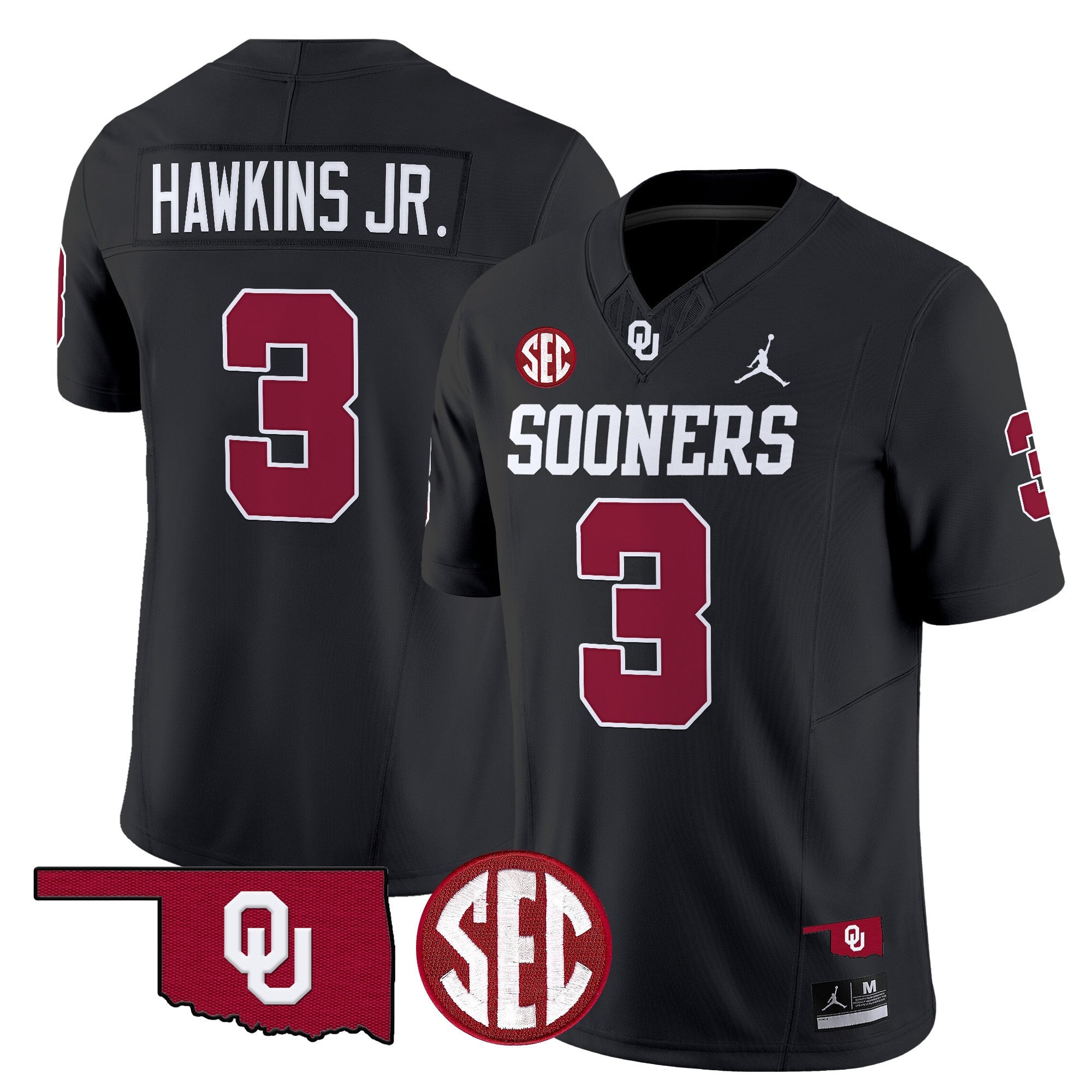 Oklahoma Sooners 2025 Vapor Limited Jersey - All Stitched
