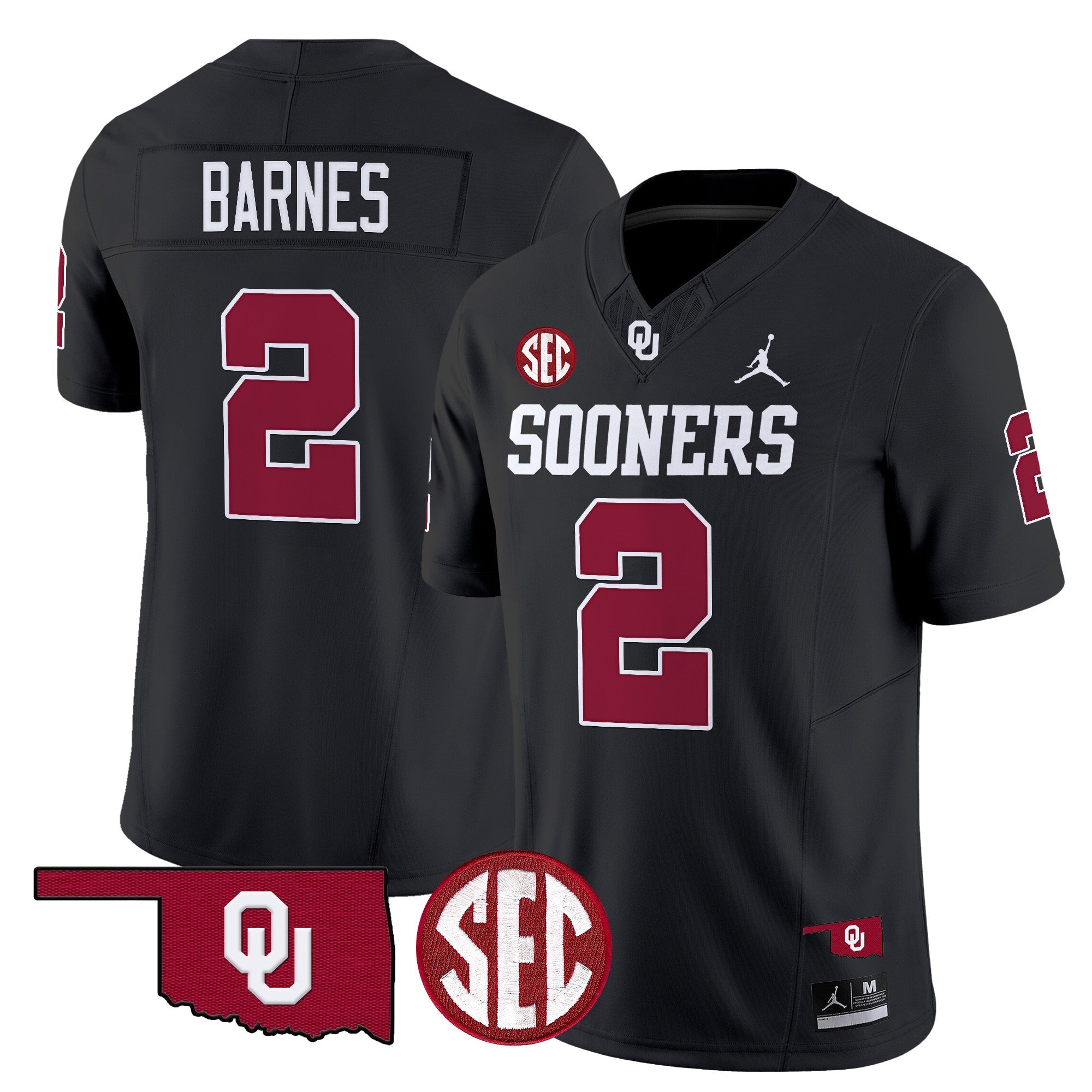 Oklahoma Sooners 2025 Vapor Limited Jersey - All Stitched