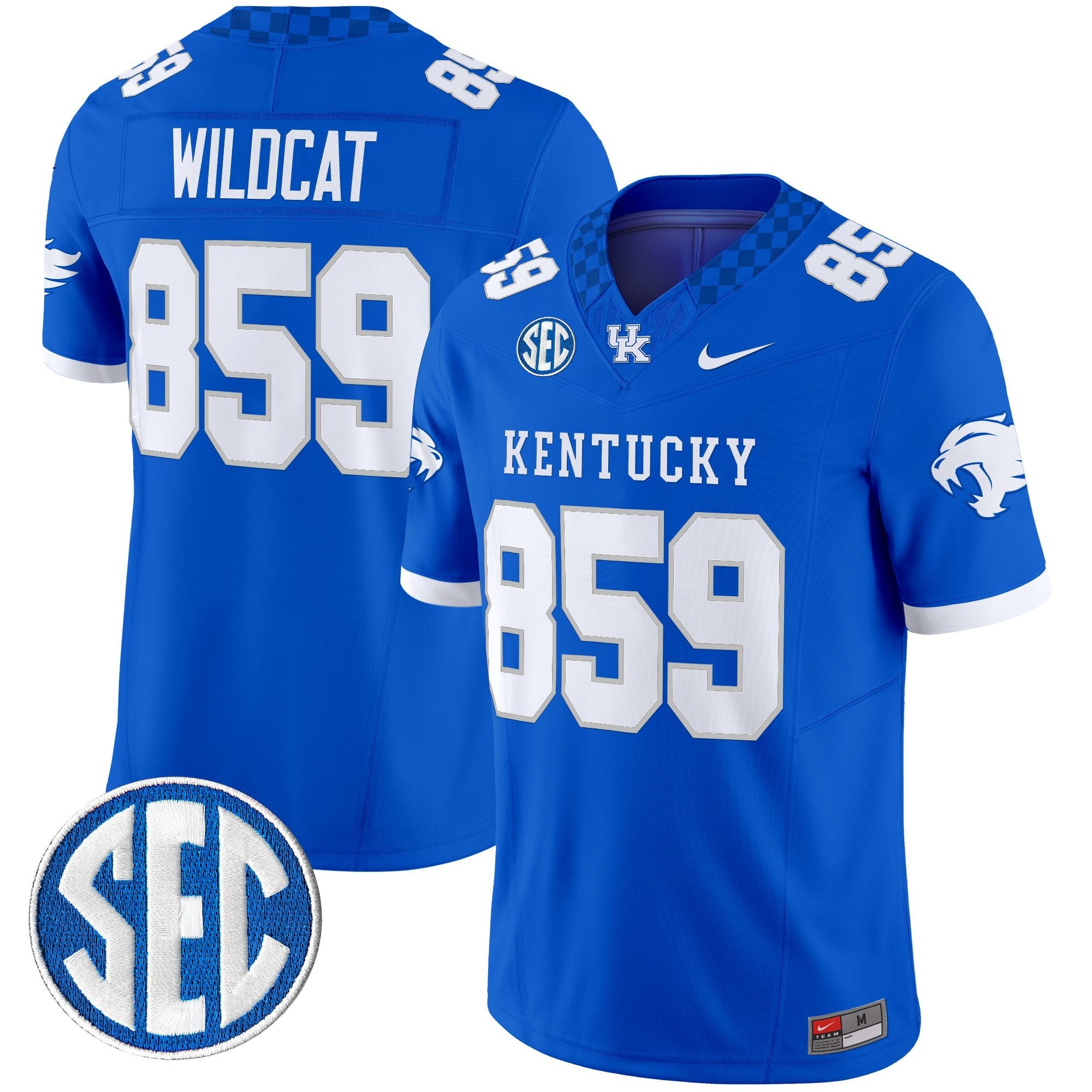 Kentucky Wildcats 2025 Vapor Limited Jersey - All Stitched