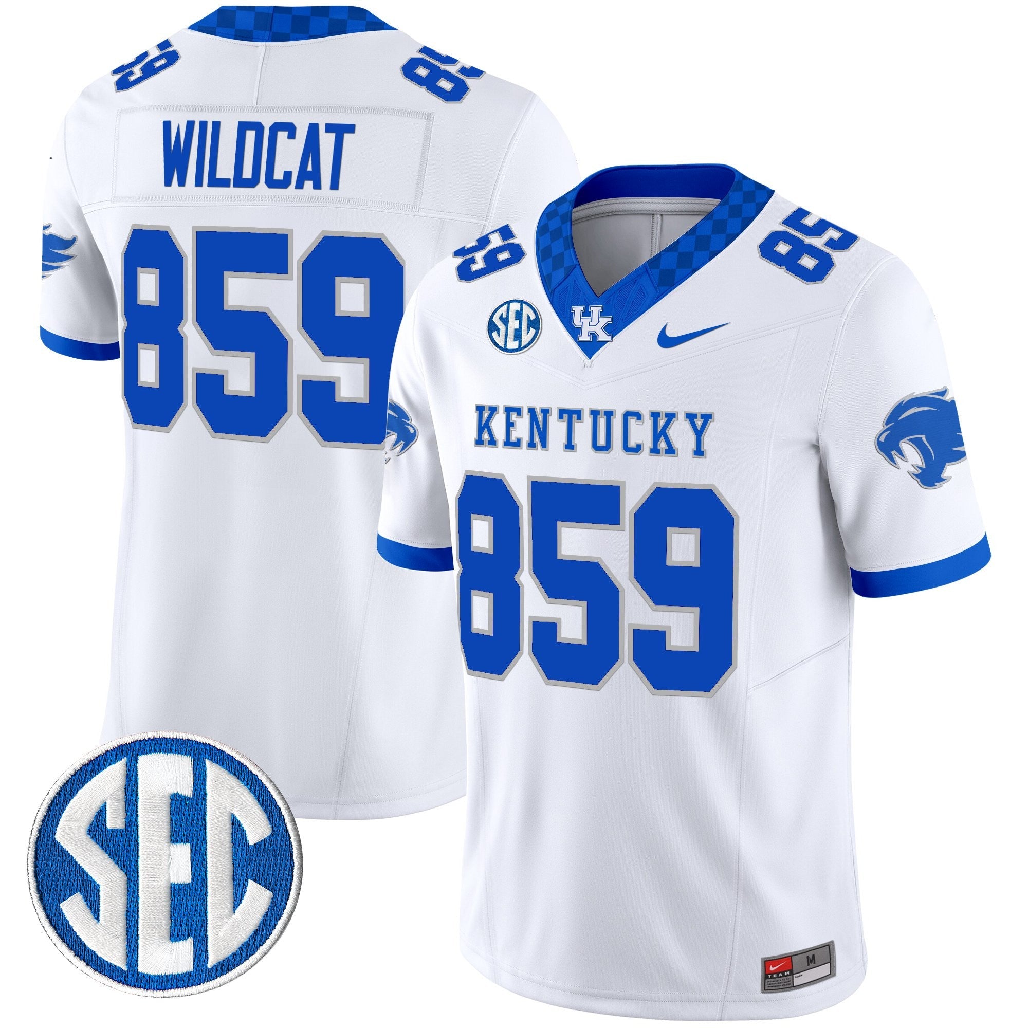 Kentucky Wildcats 2025 Vapor Limited Jersey - All Stitched