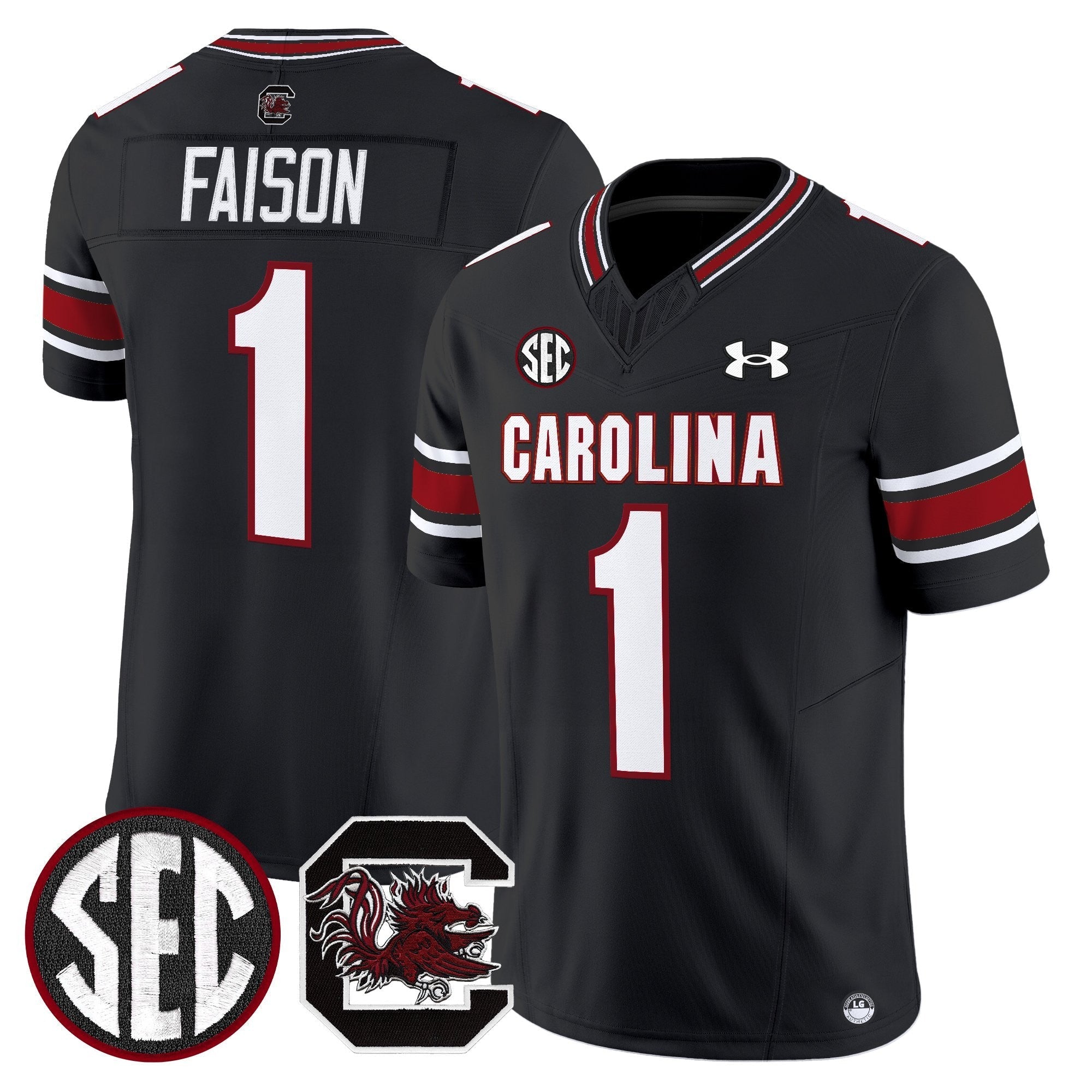 South Carolina Gamecocks 2025 Vapor Limited Jersey - All Stitched