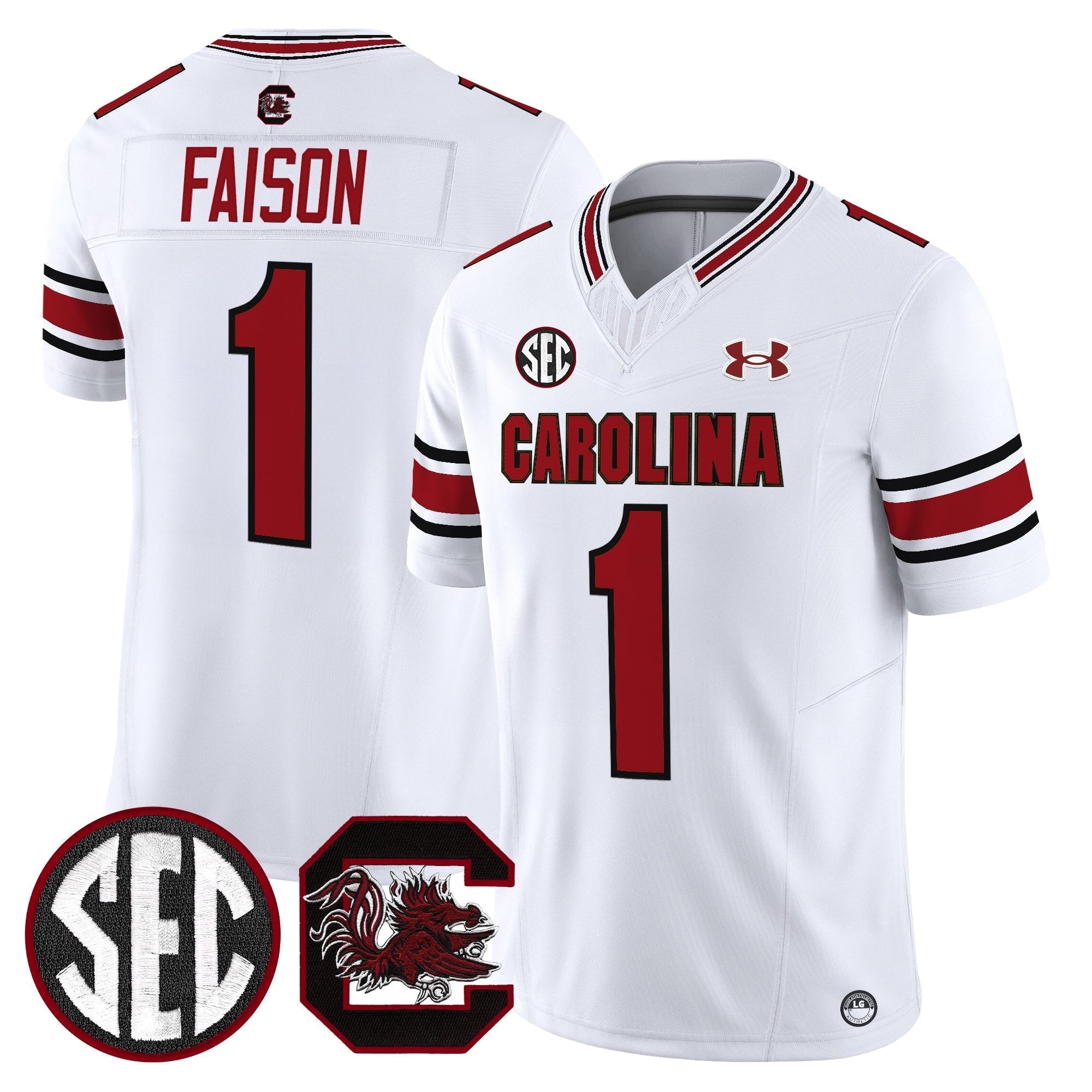 South Carolina Gamecocks 2025 Vapor Limited Jersey - All Stitched