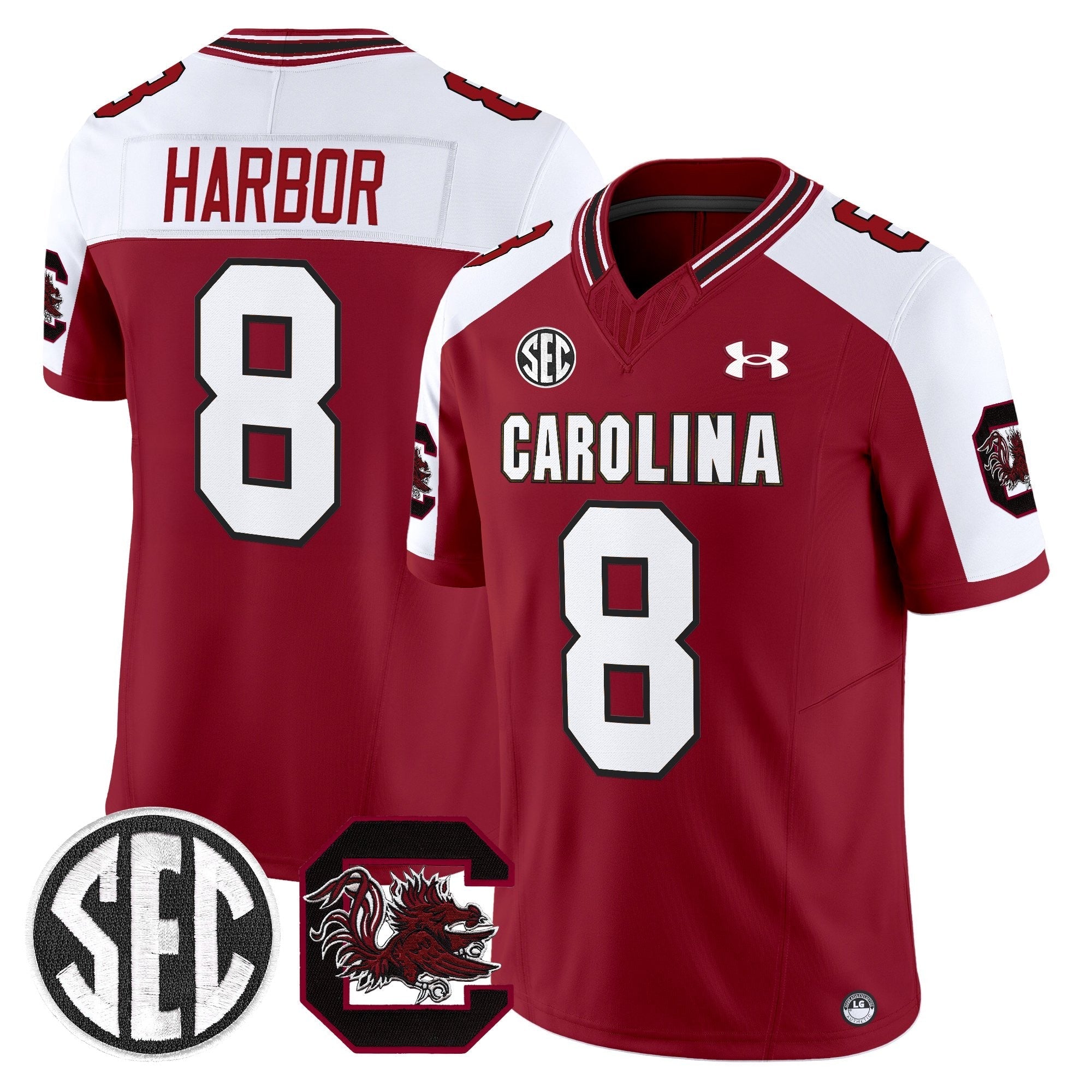 South Carolina Gamecocks 2025 Vapor Limited Jersey - All Stitched