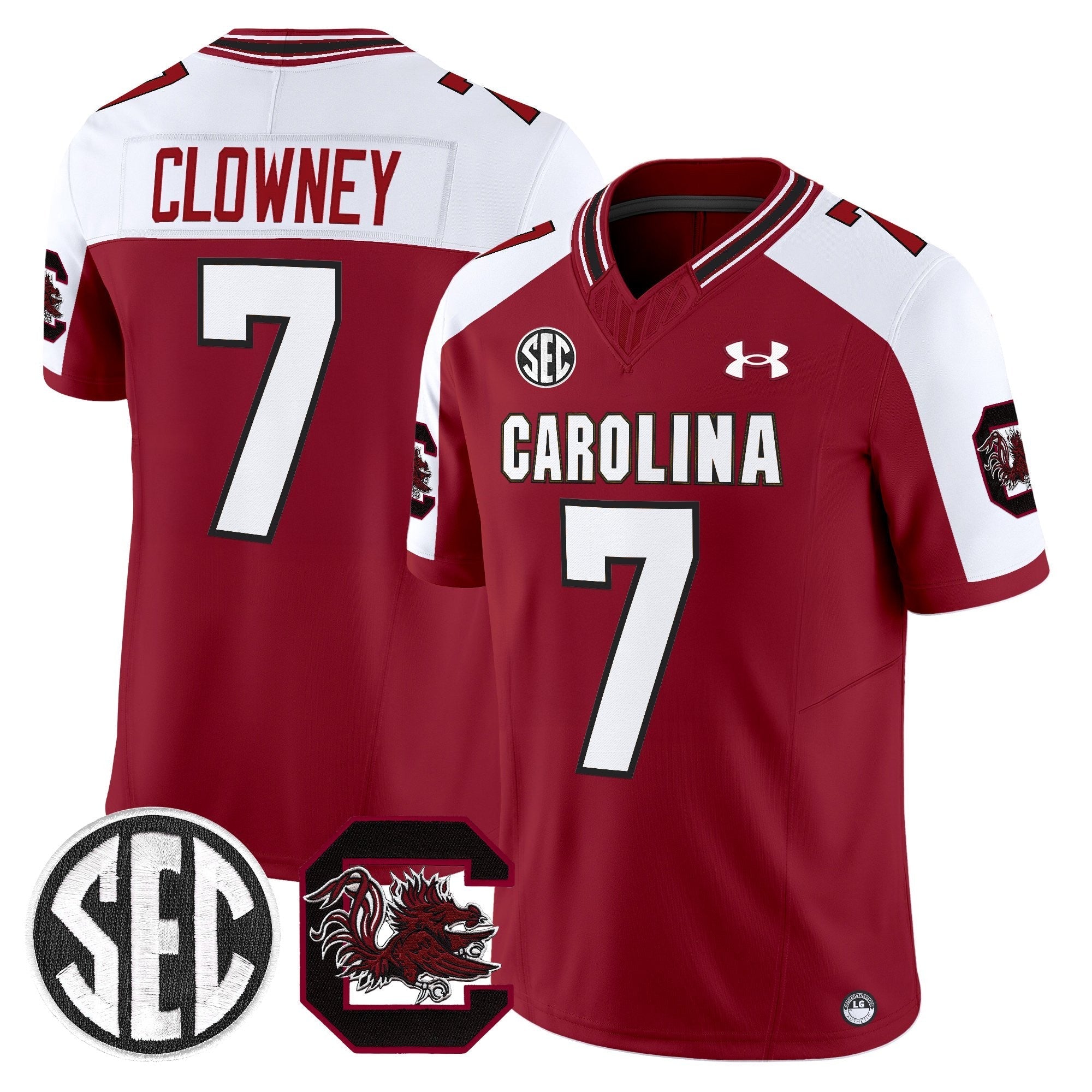 South Carolina Gamecocks 2025 Vapor Limited Jersey - All Stitched