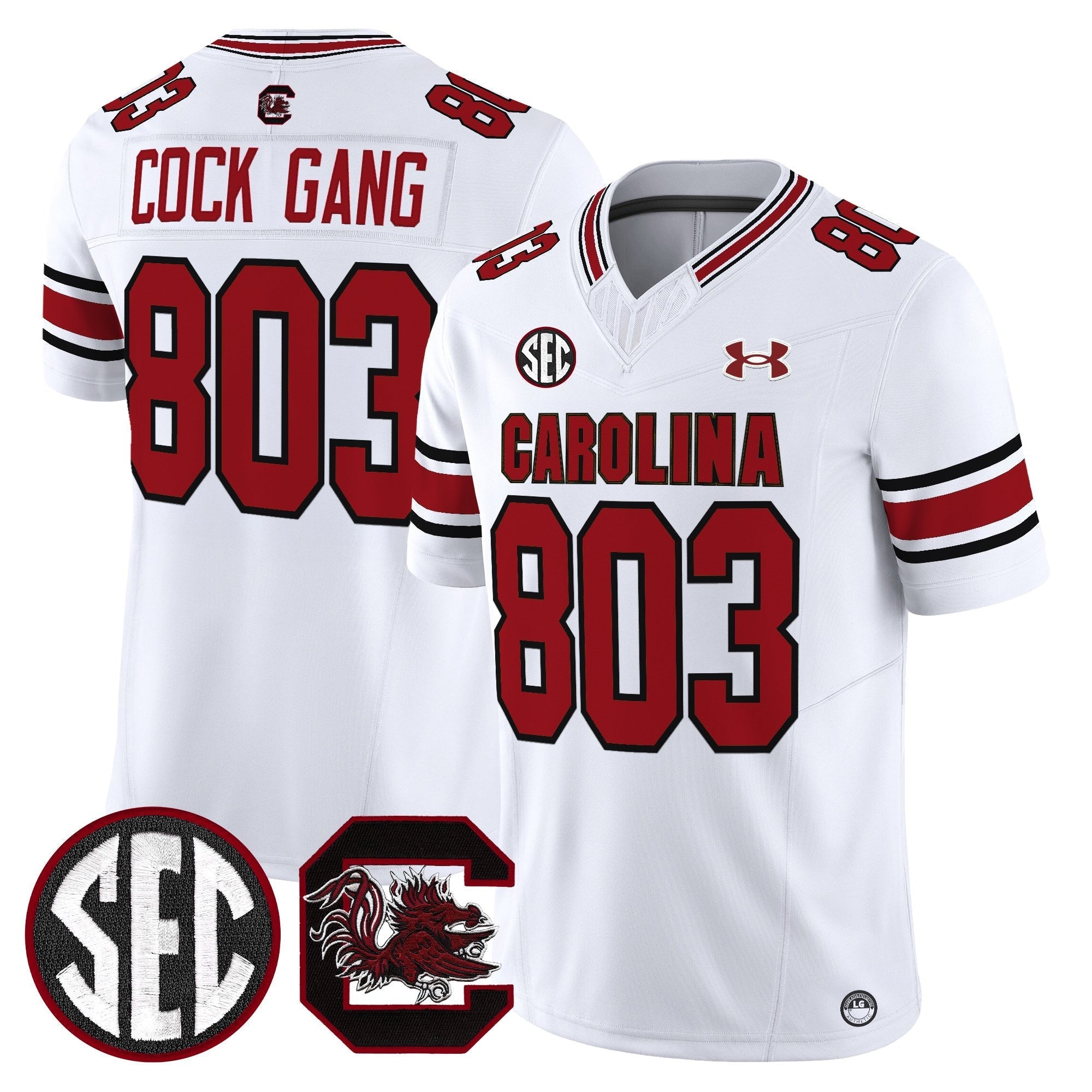 South Carolina Gamecocks 2025 Vapor Limited Jersey - All Stitched