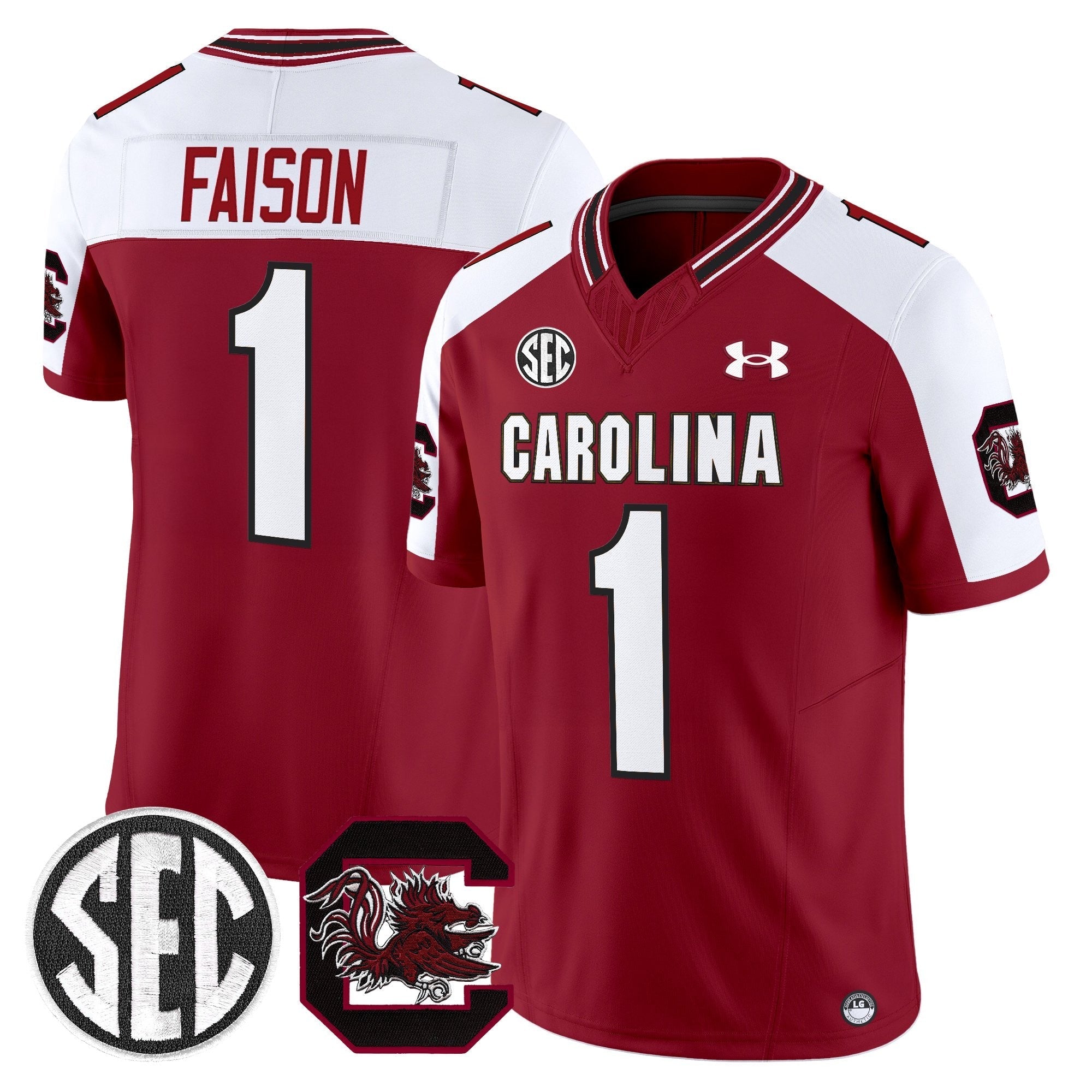 South Carolina Gamecocks 2025 Vapor Limited Jersey - All Stitched