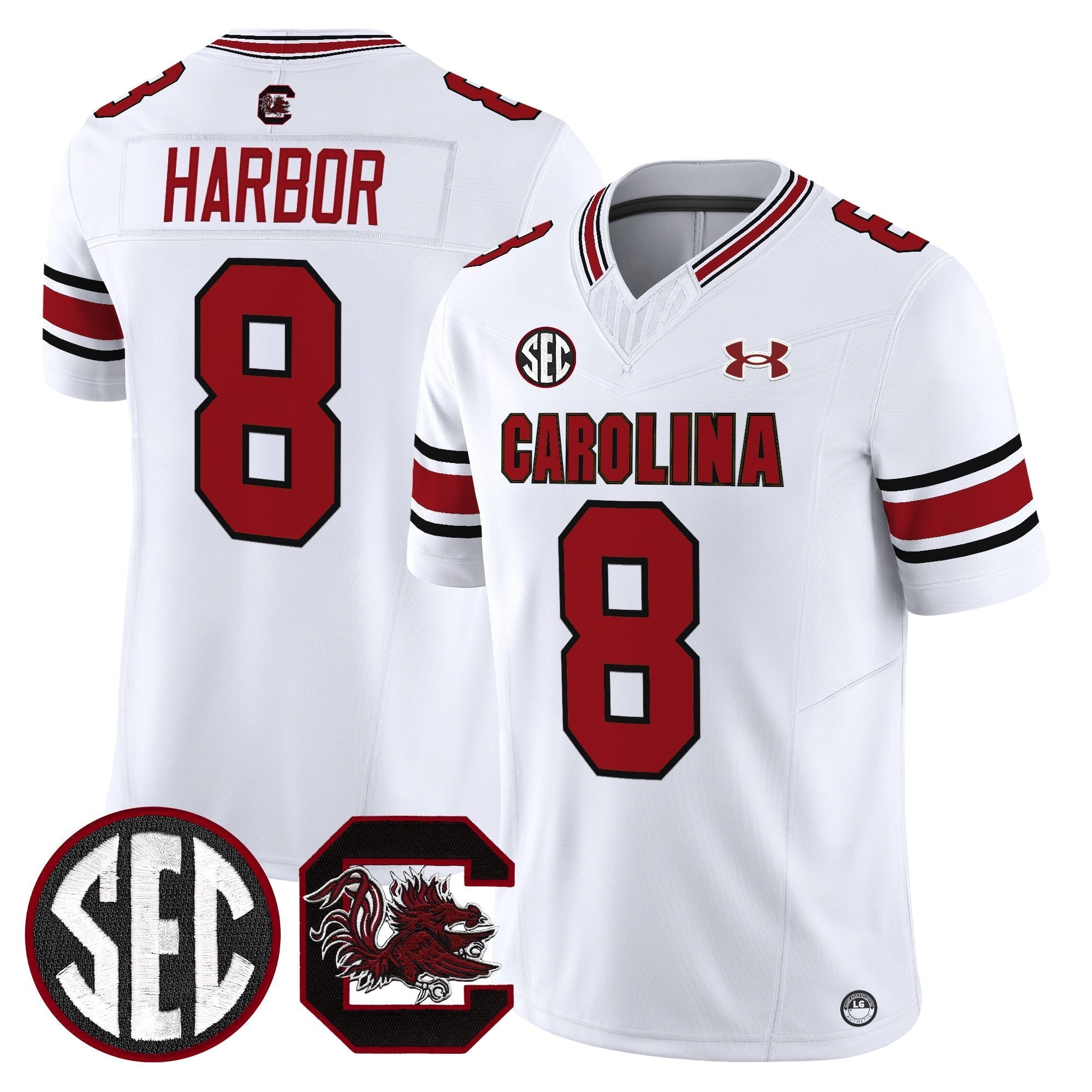 South Carolina Gamecocks 2025 Vapor Limited Jersey - All Stitched