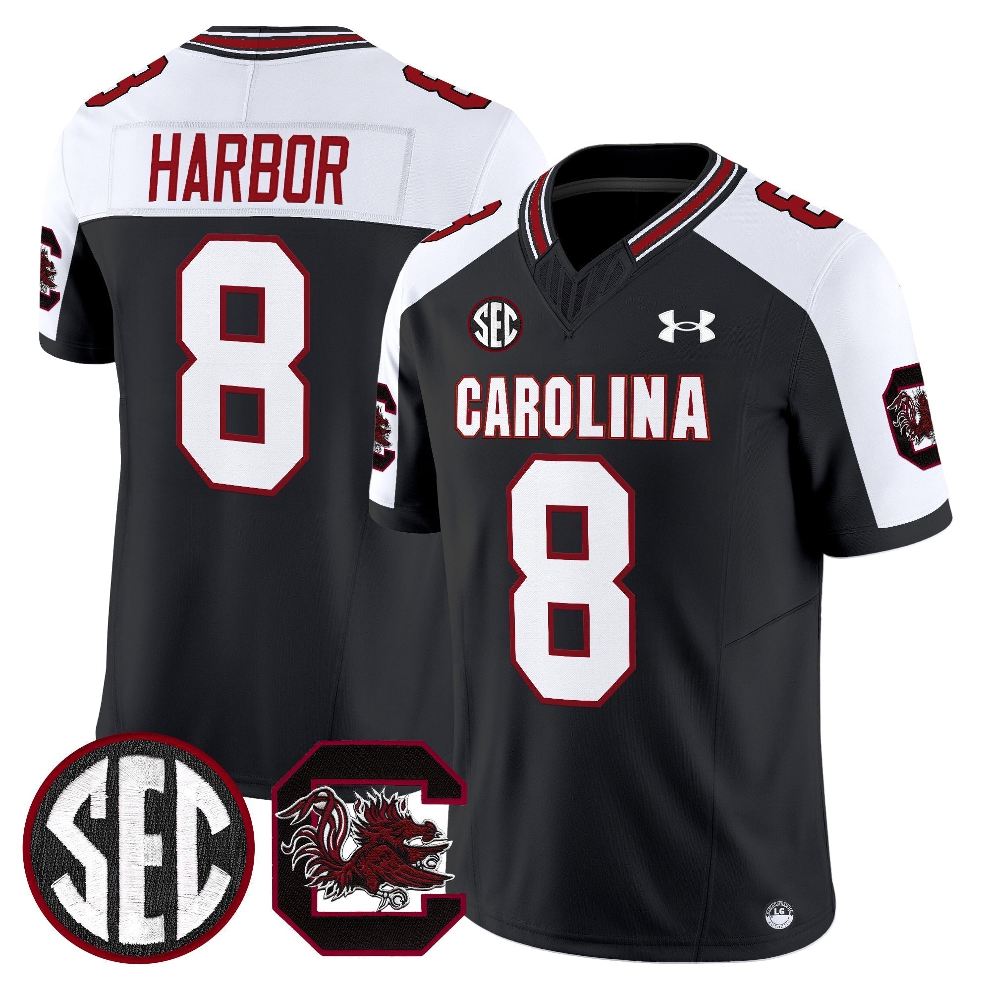 South Carolina Gamecocks 2025 Vapor Limited Jersey - All Stitched