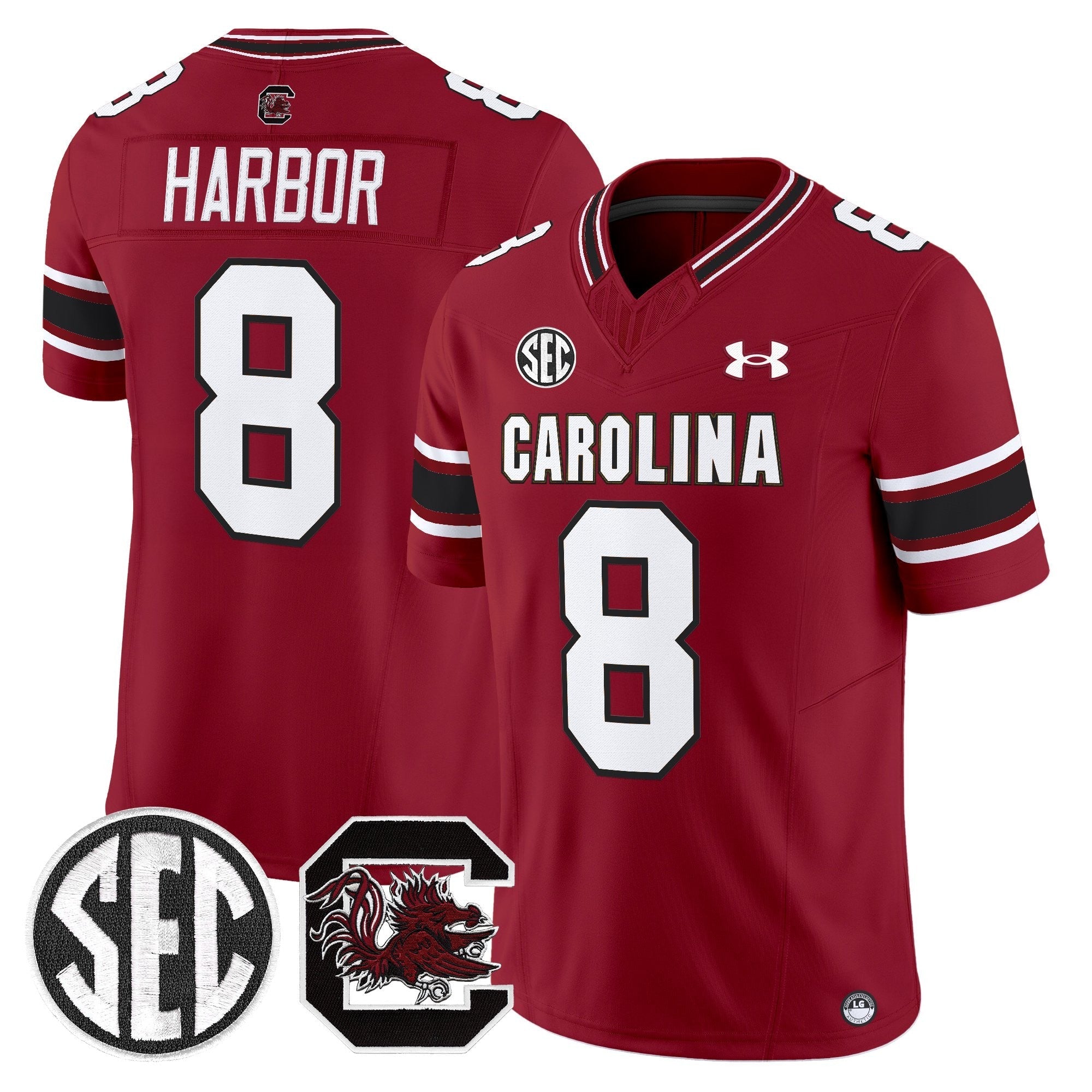 South Carolina Gamecocks 2025 Vapor Limited Jersey - All Stitched