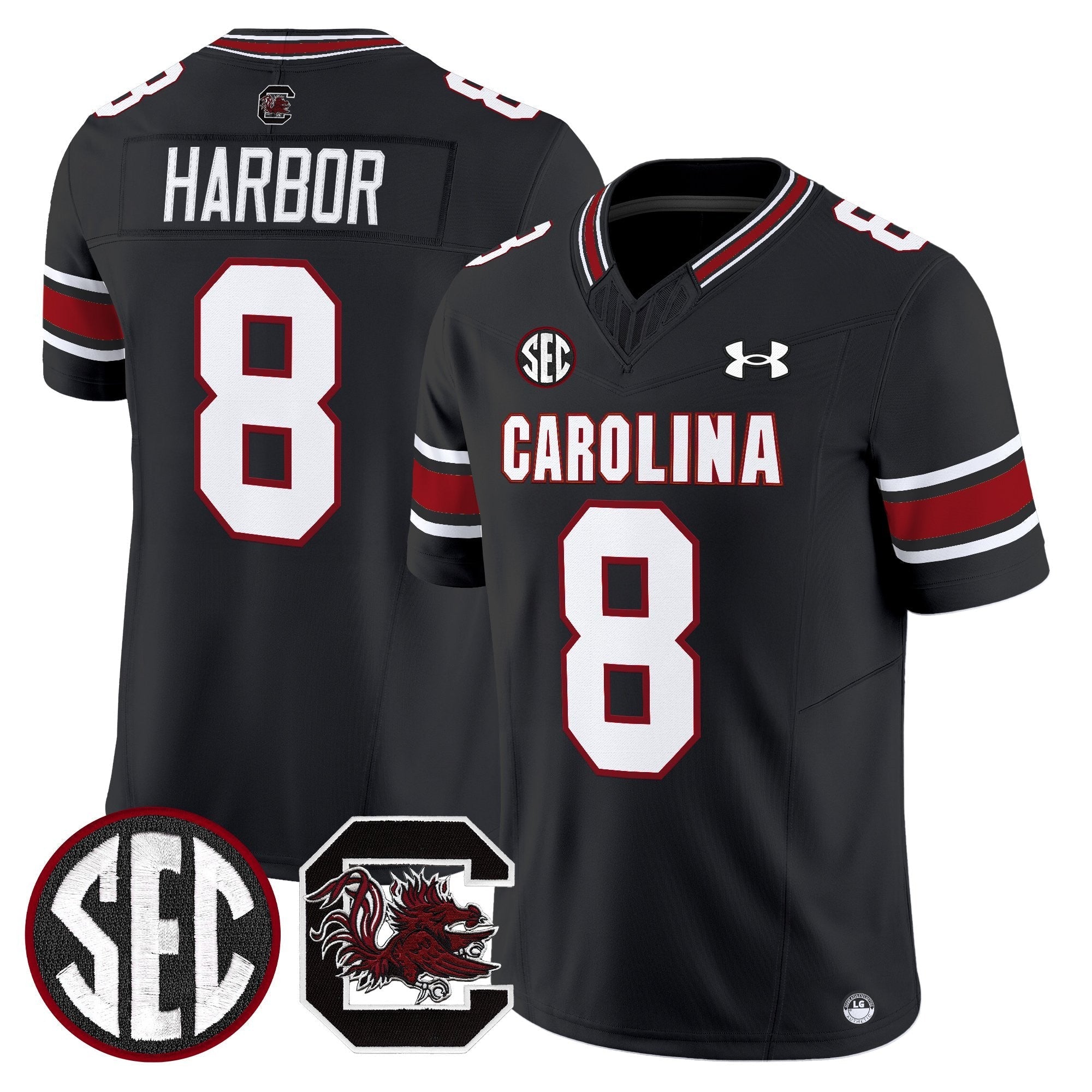 South Carolina Gamecocks 2025 Vapor Limited Jersey - All Stitched