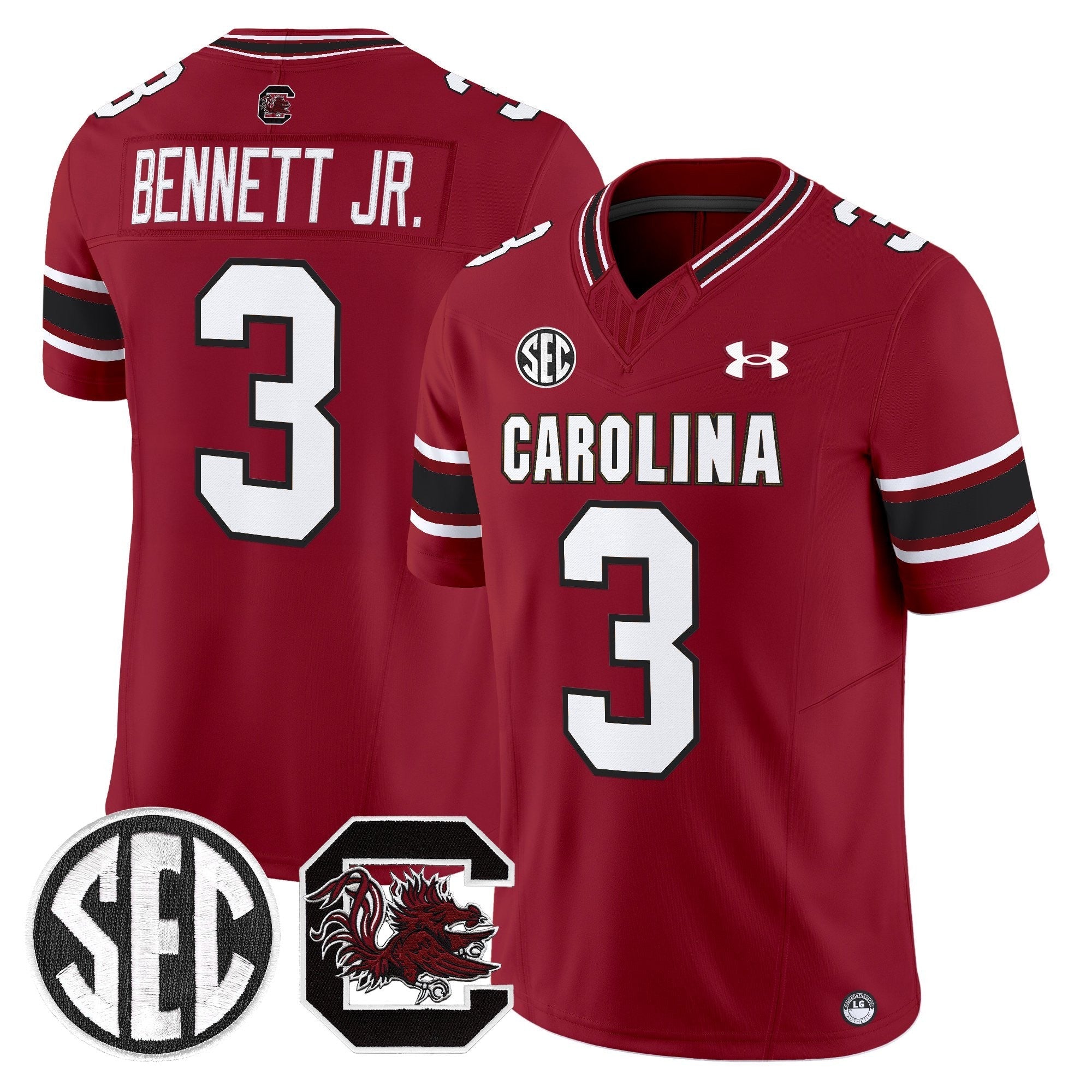 South Carolina Gamecocks 2025 Vapor Limited Jersey - All Stitched