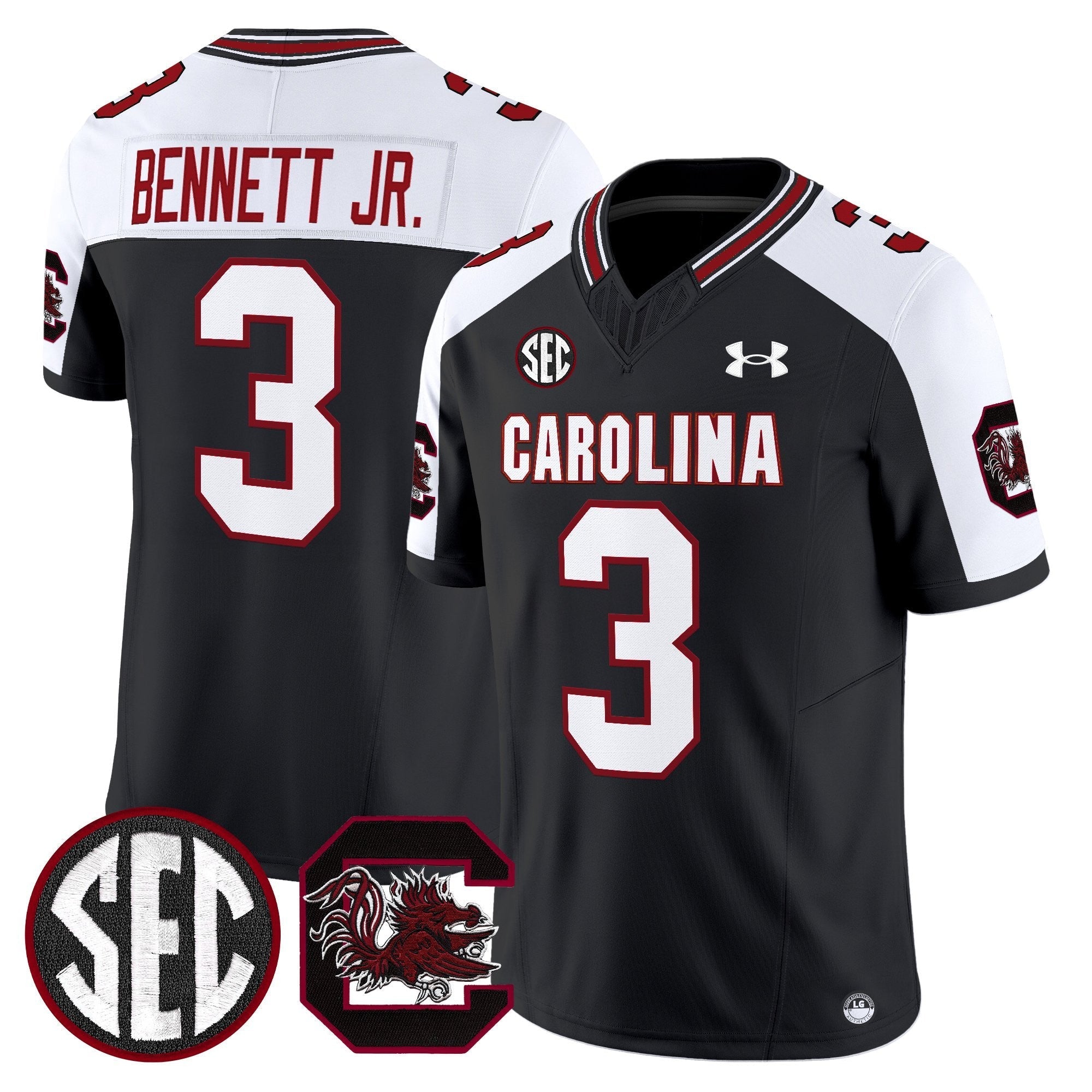South Carolina Gamecocks 2025 Vapor Limited Jersey - All Stitched