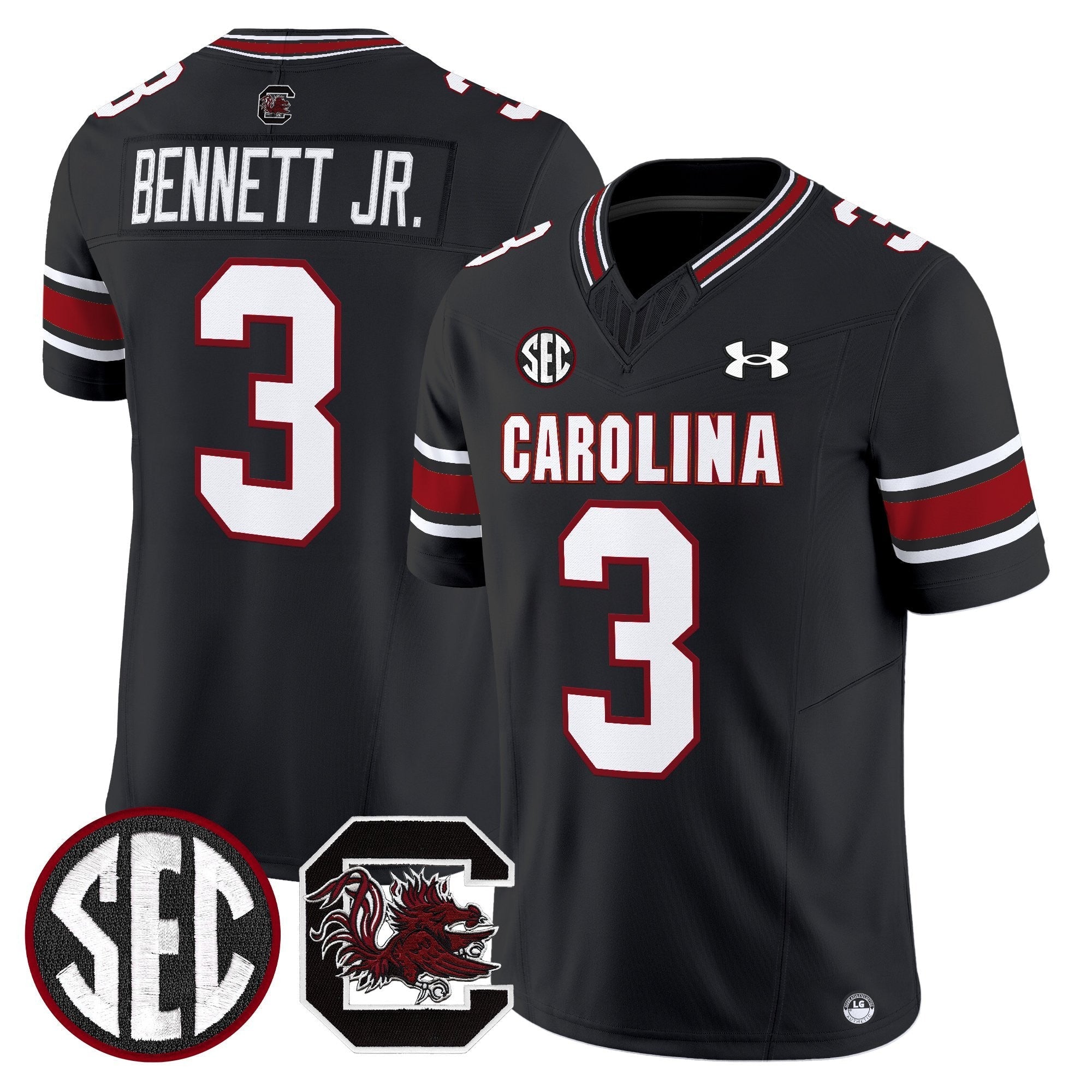 South Carolina Gamecocks 2025 Vapor Limited Jersey - All Stitched