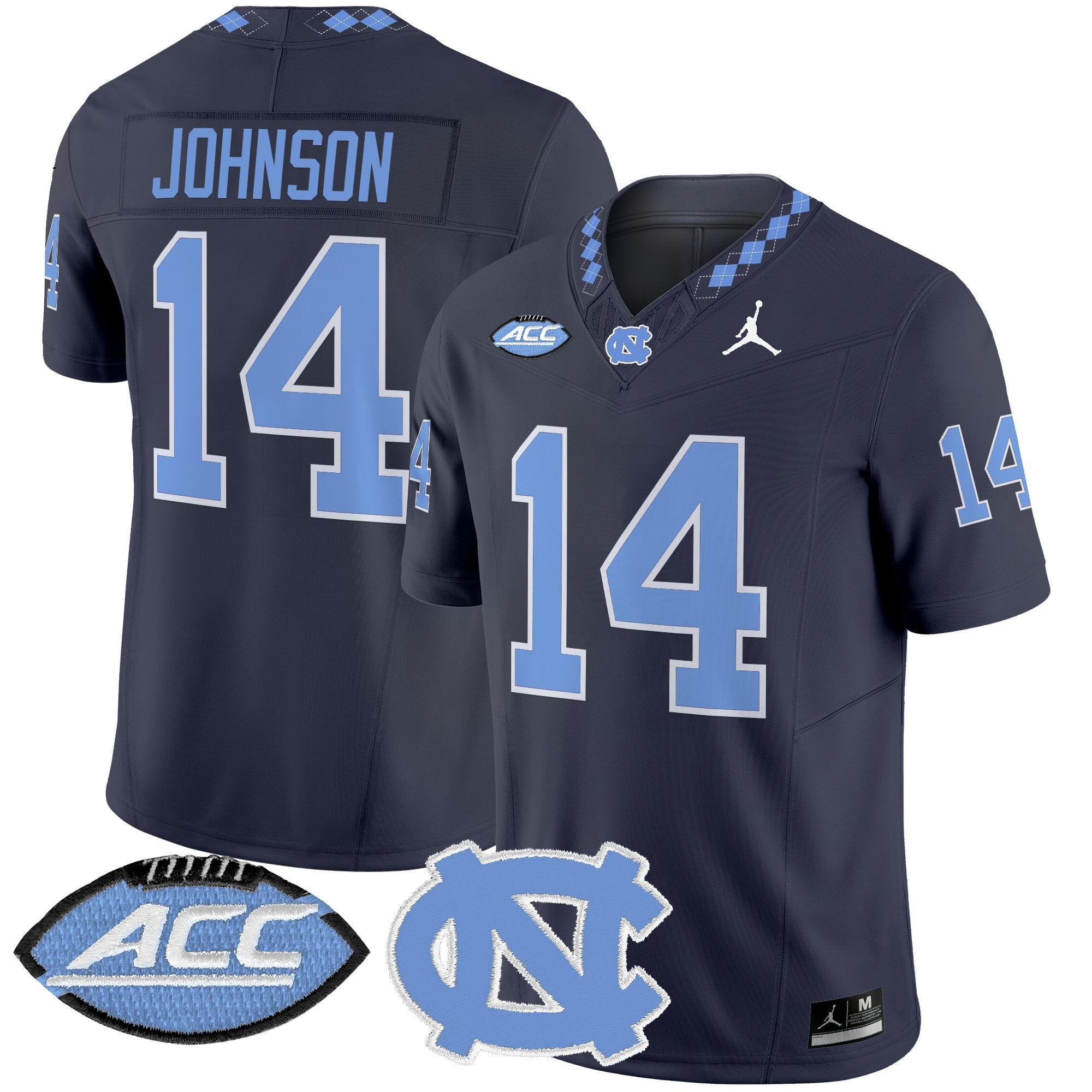 North Carolina Tar Heels 2025 Vapor Limited Jersey - All Stitched
