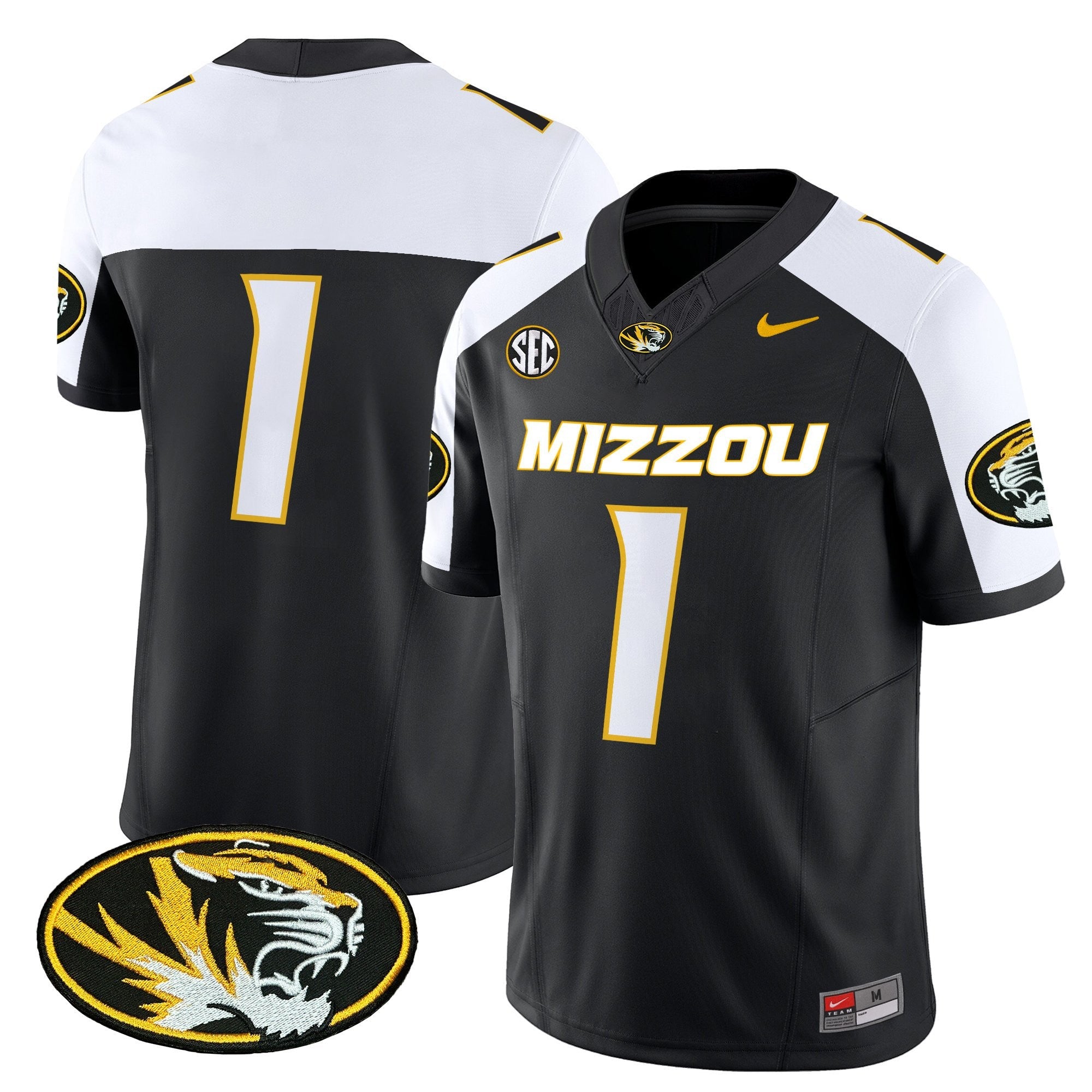 Missouri Tigers 2025 Vapor Limited Jersey - All Stitched