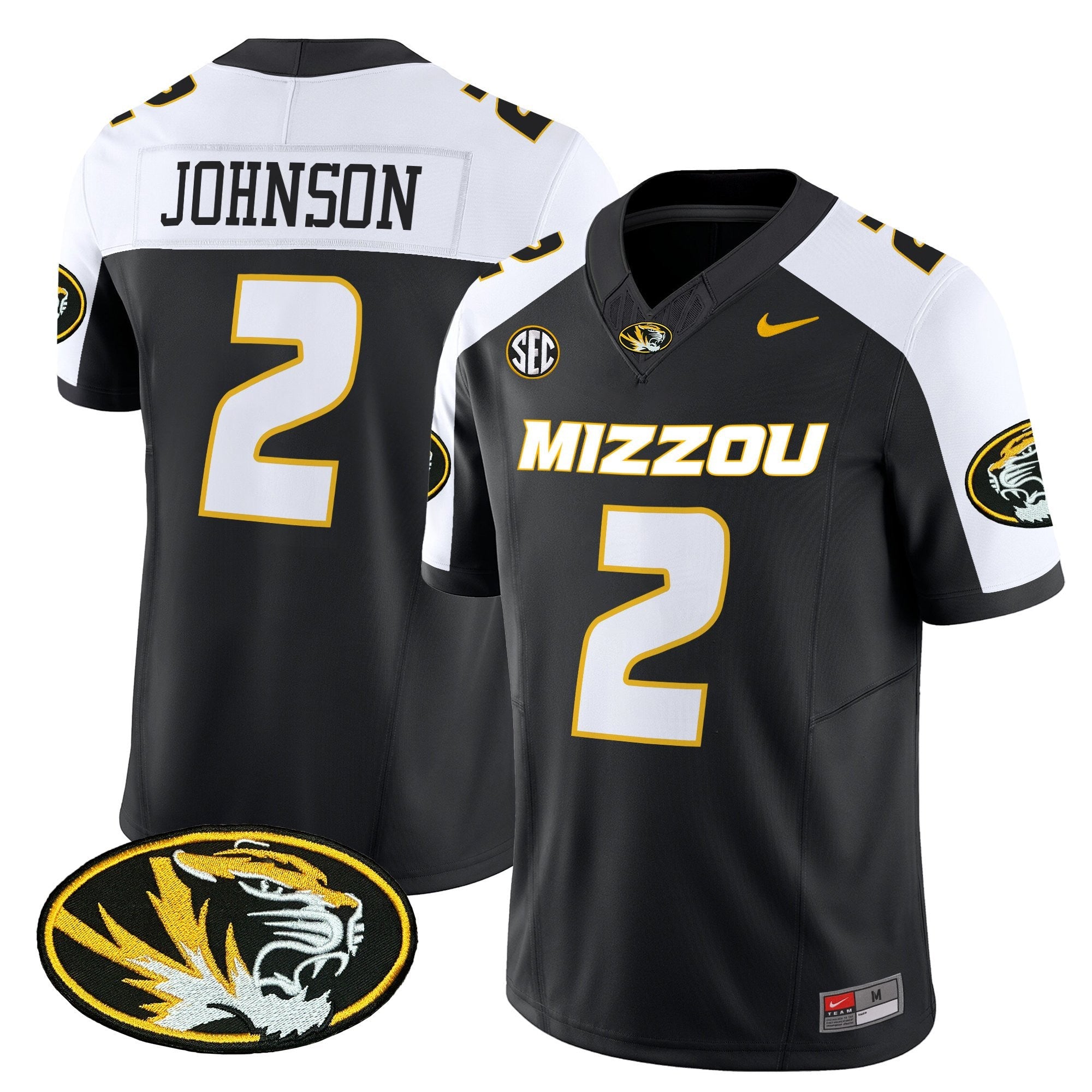 Missouri Tigers 2025 Vapor Limited Jersey - All Stitched