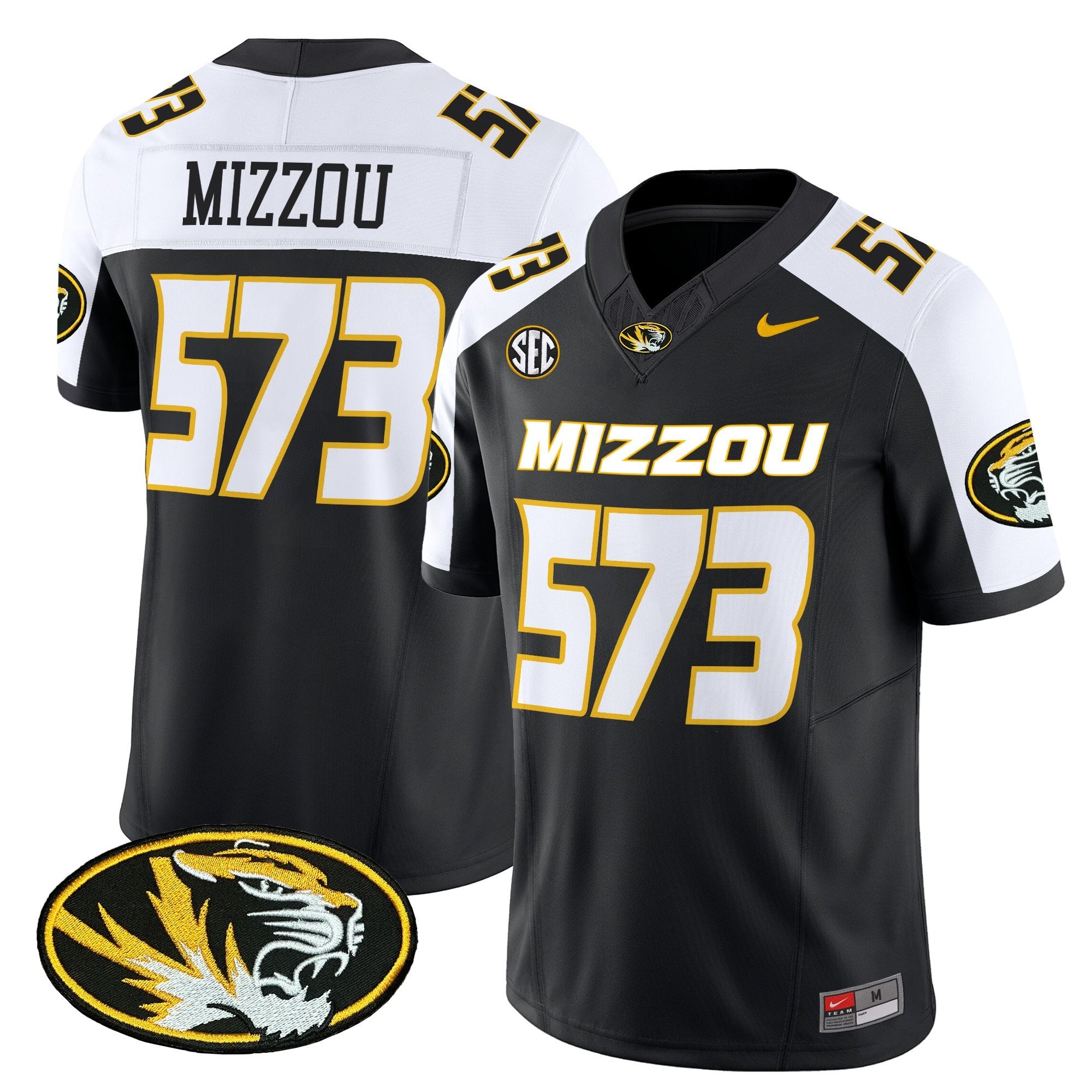 Missouri Tigers 2025 Vapor Limited Jersey - All Stitched