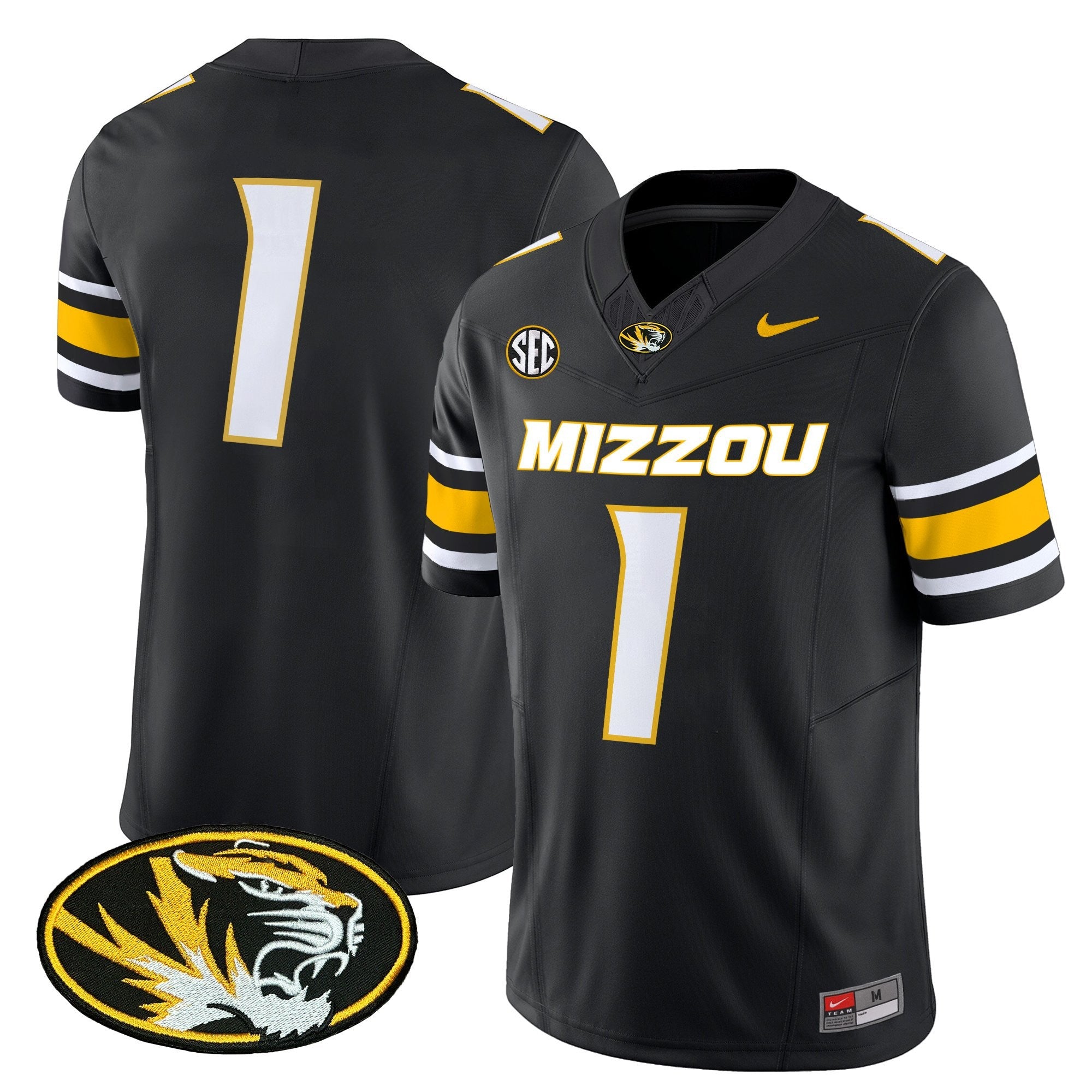 Missouri Tigers 2025 Vapor Limited Jersey - All Stitched