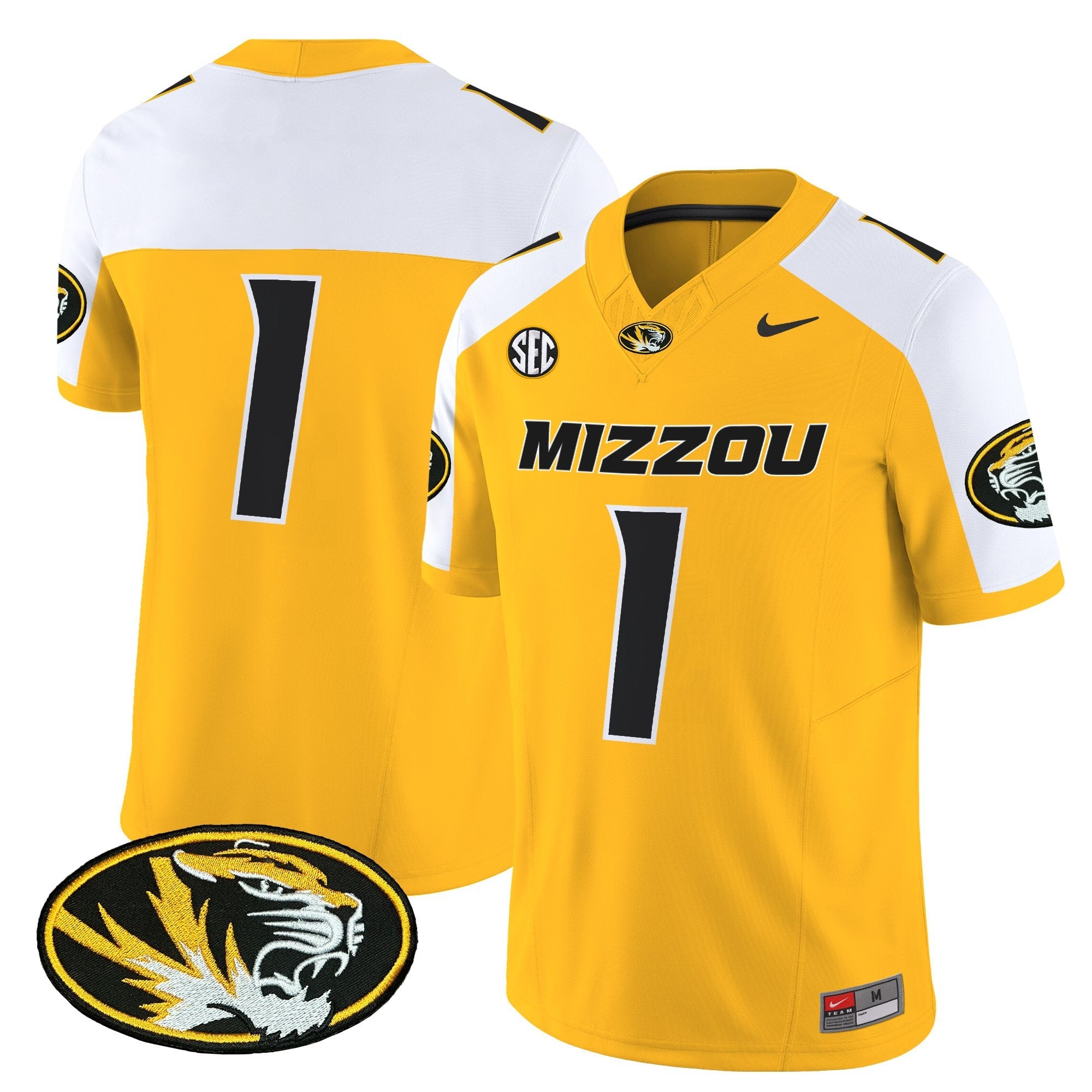 Missouri Tigers 2025 Vapor Limited Jersey - All Stitched