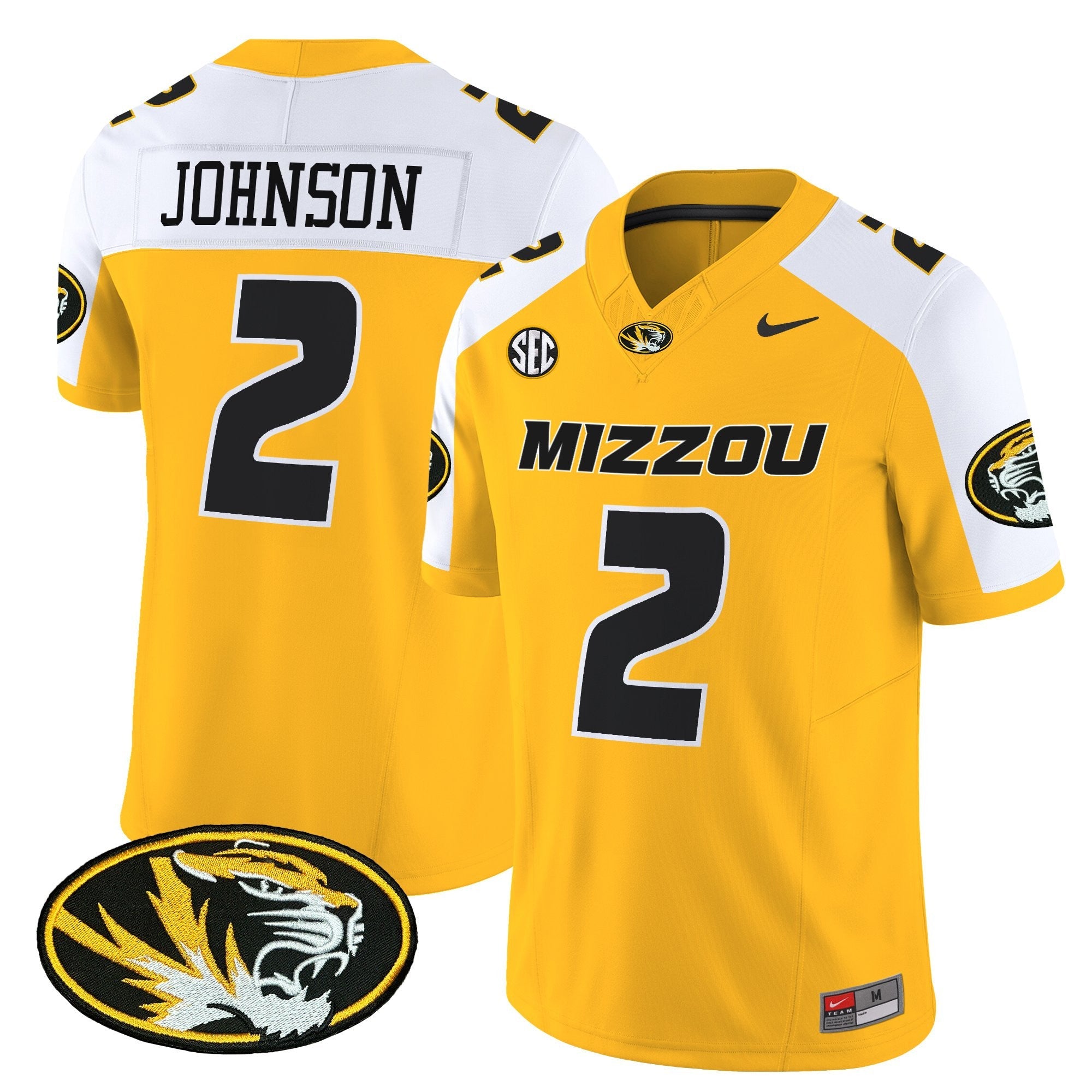 Missouri Tigers 2025 Vapor Limited Jersey - All Stitched