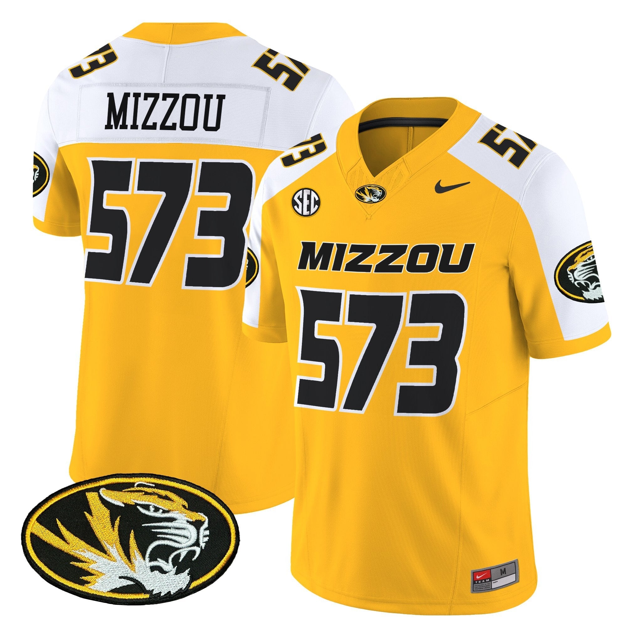Missouri Tigers 2025 Vapor Limited Jersey - All Stitched