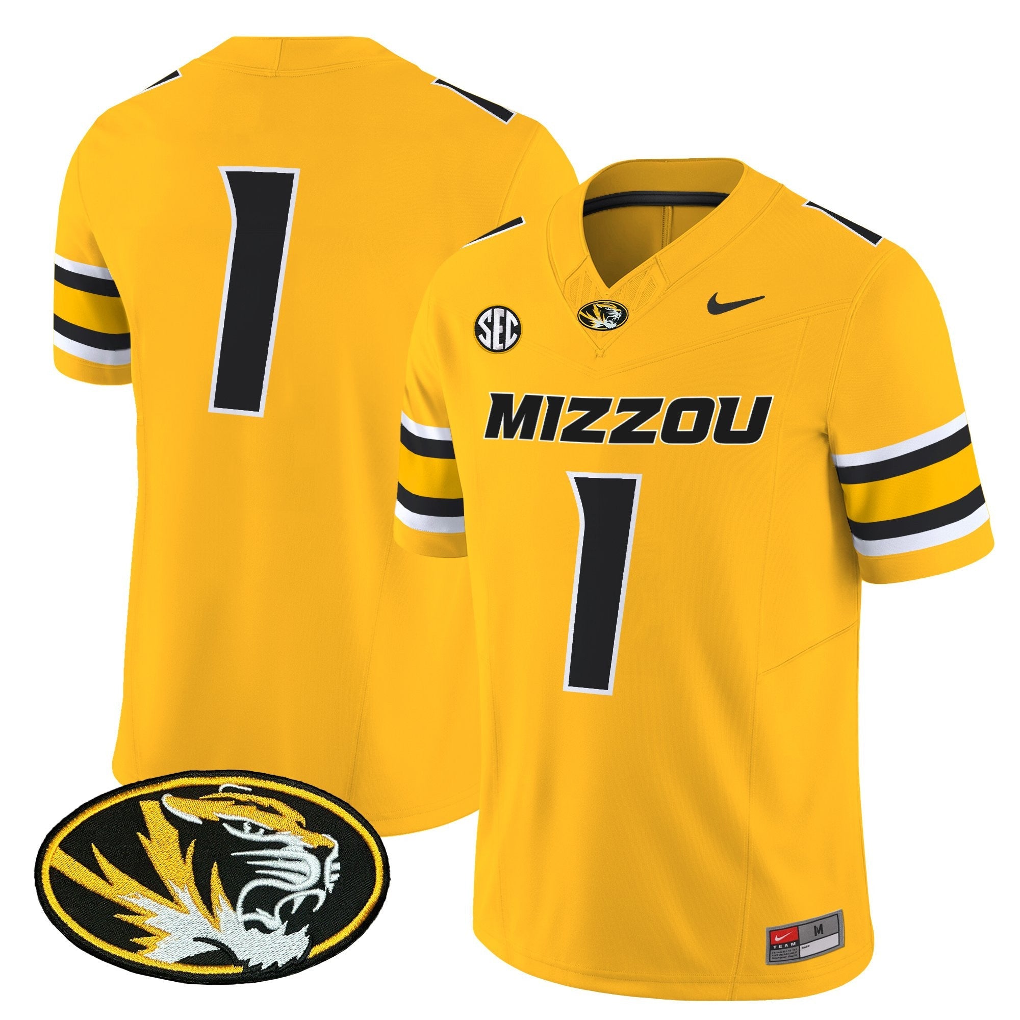 Missouri Tigers 2025 Vapor Limited Jersey - All Stitched
