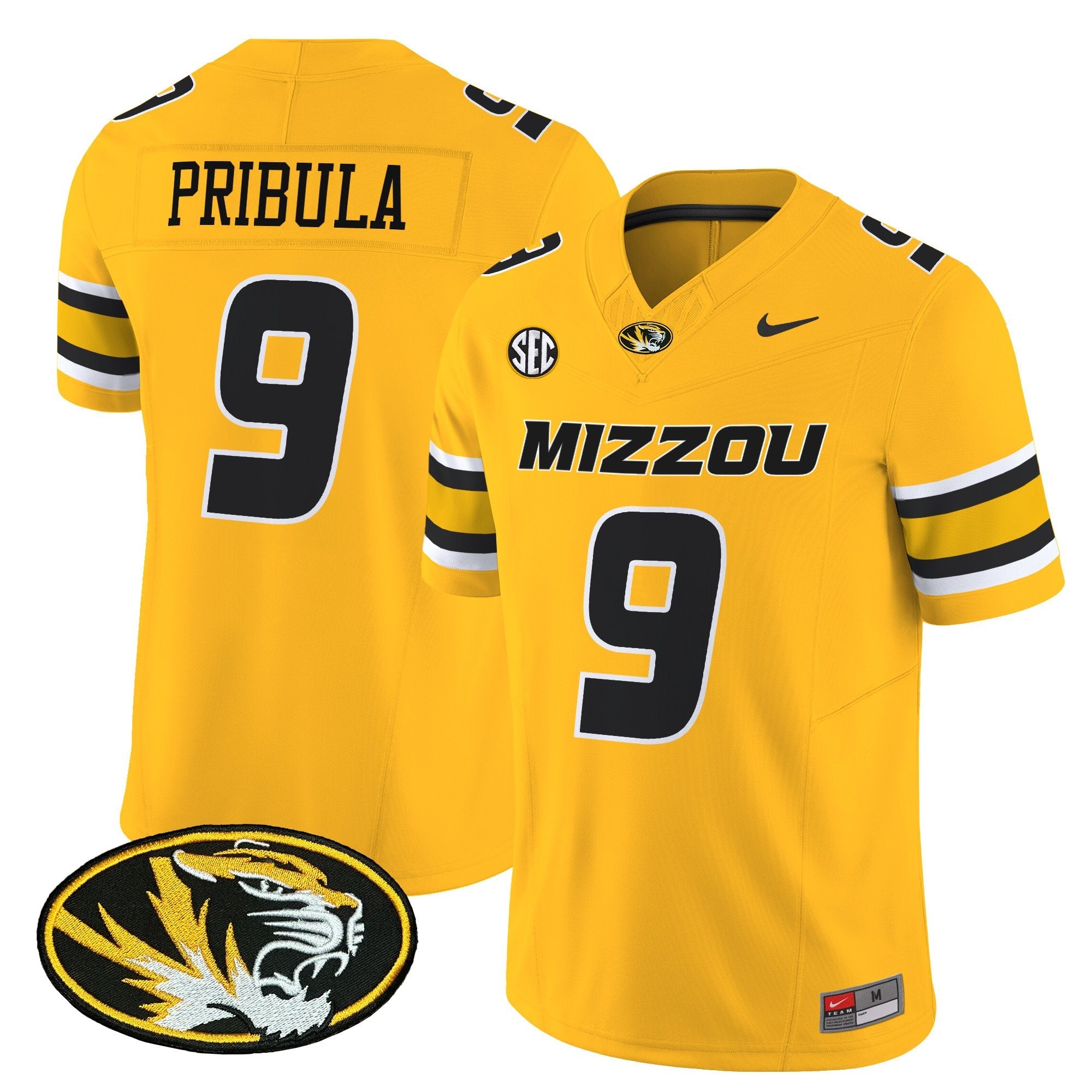 Missouri Tigers 2025 Vapor Limited Jersey - All Stitched