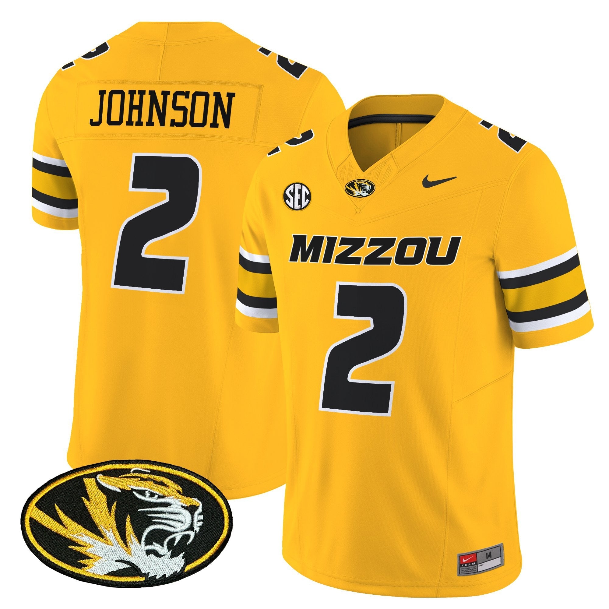 Missouri Tigers 2025 Vapor Limited Jersey - All Stitched