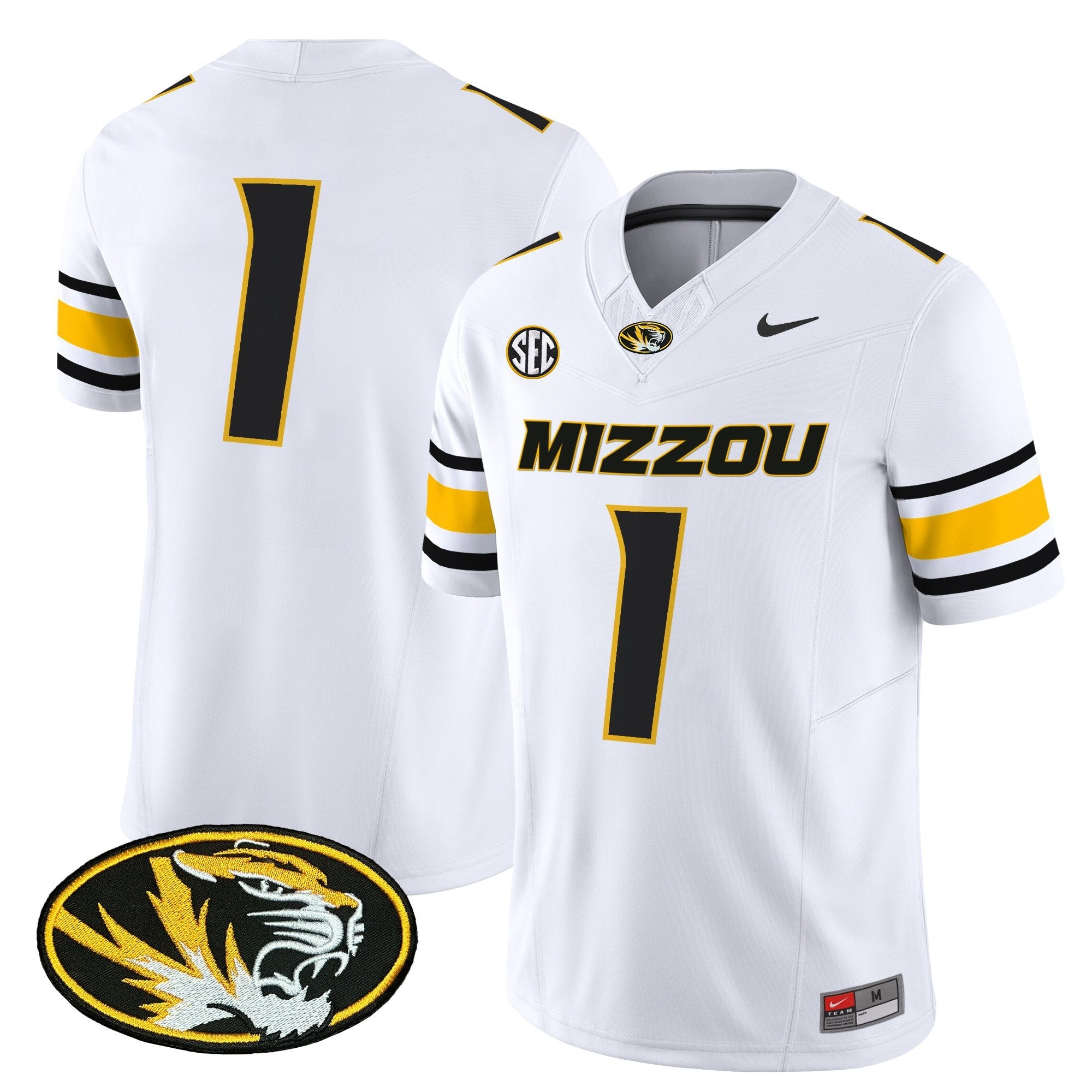 Missouri Tigers 2025 Vapor Limited Jersey - All Stitched