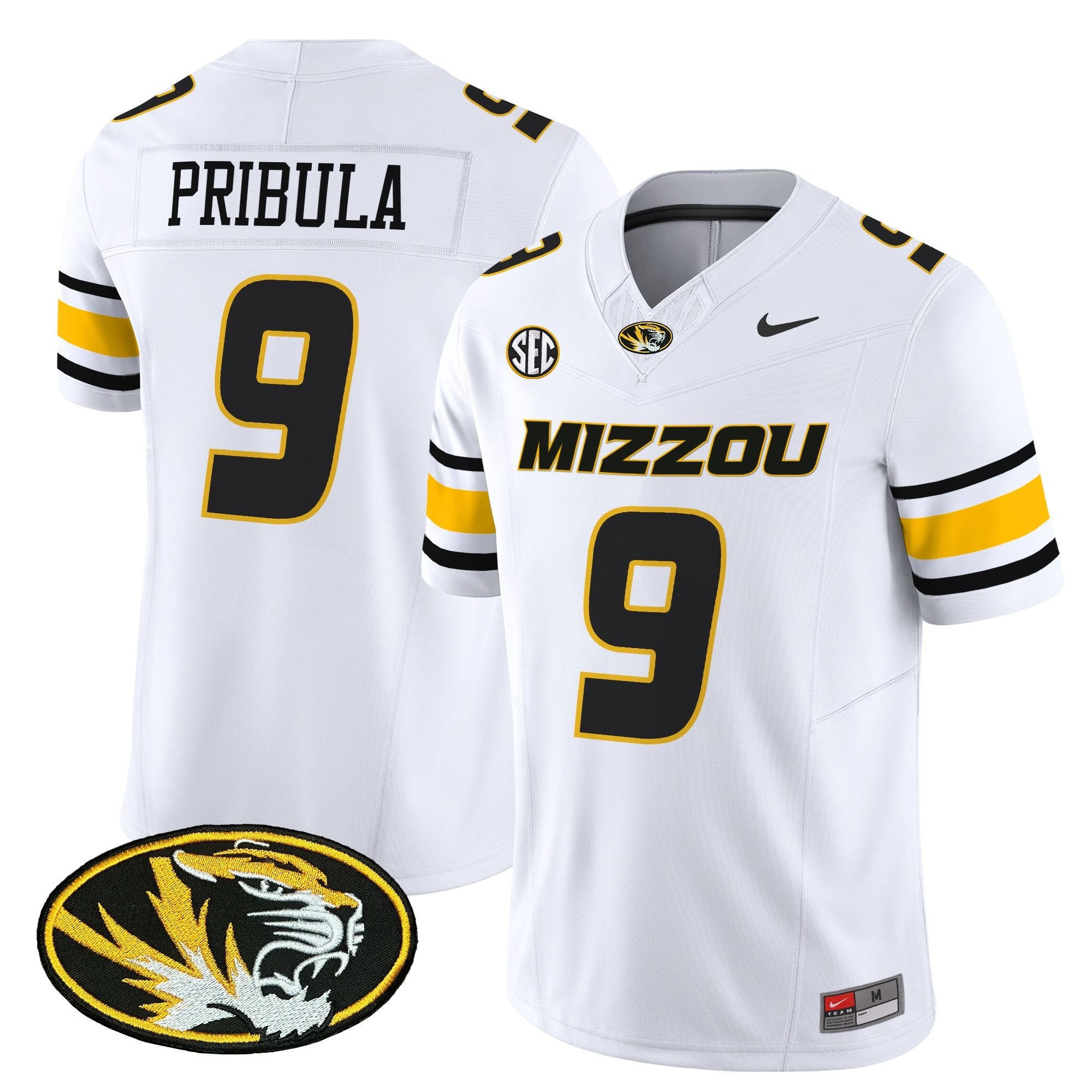 Missouri Tigers 2025 Vapor Limited Jersey - All Stitched