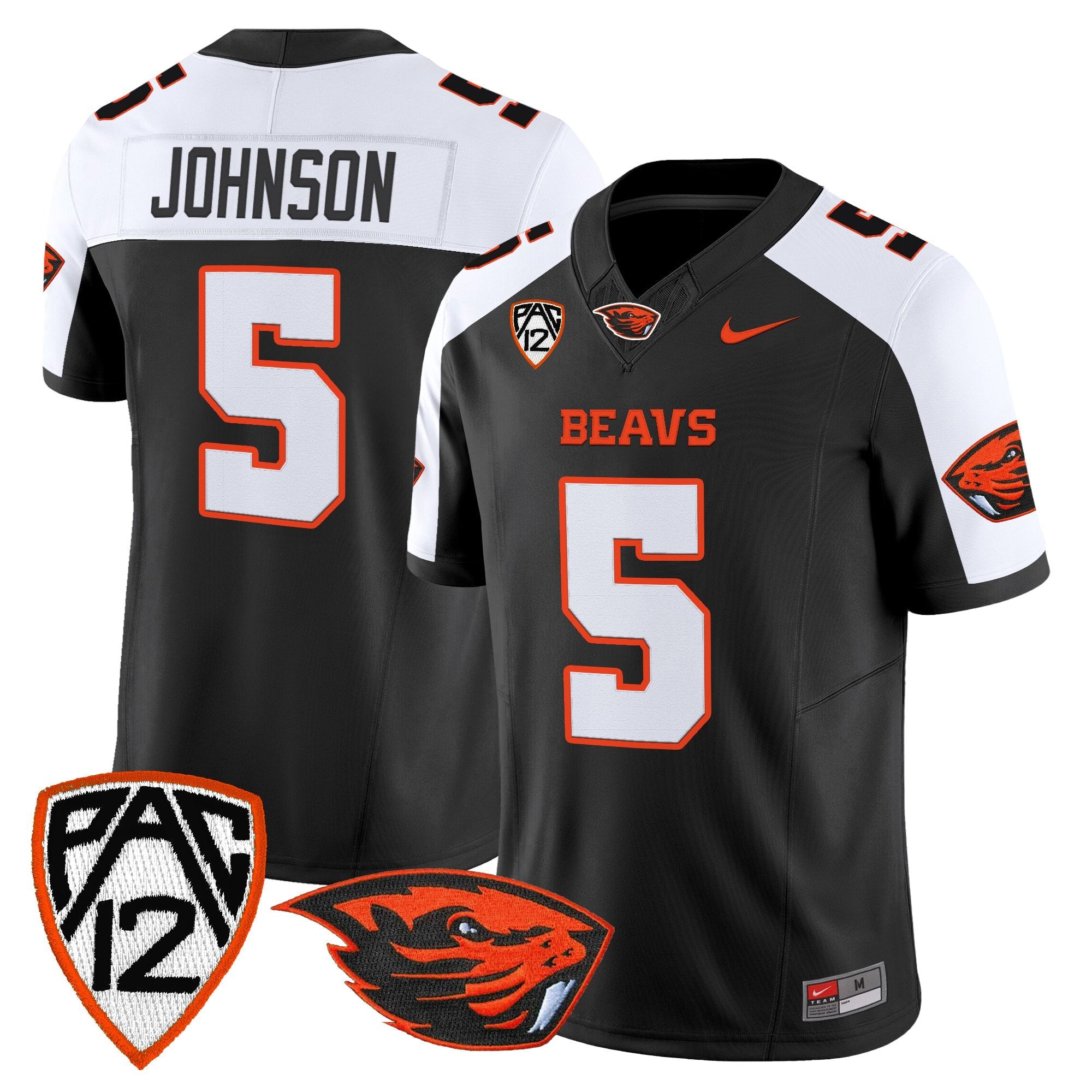 Oregon State Beavers 2025 Vapor Limited Jersey - All Stitched