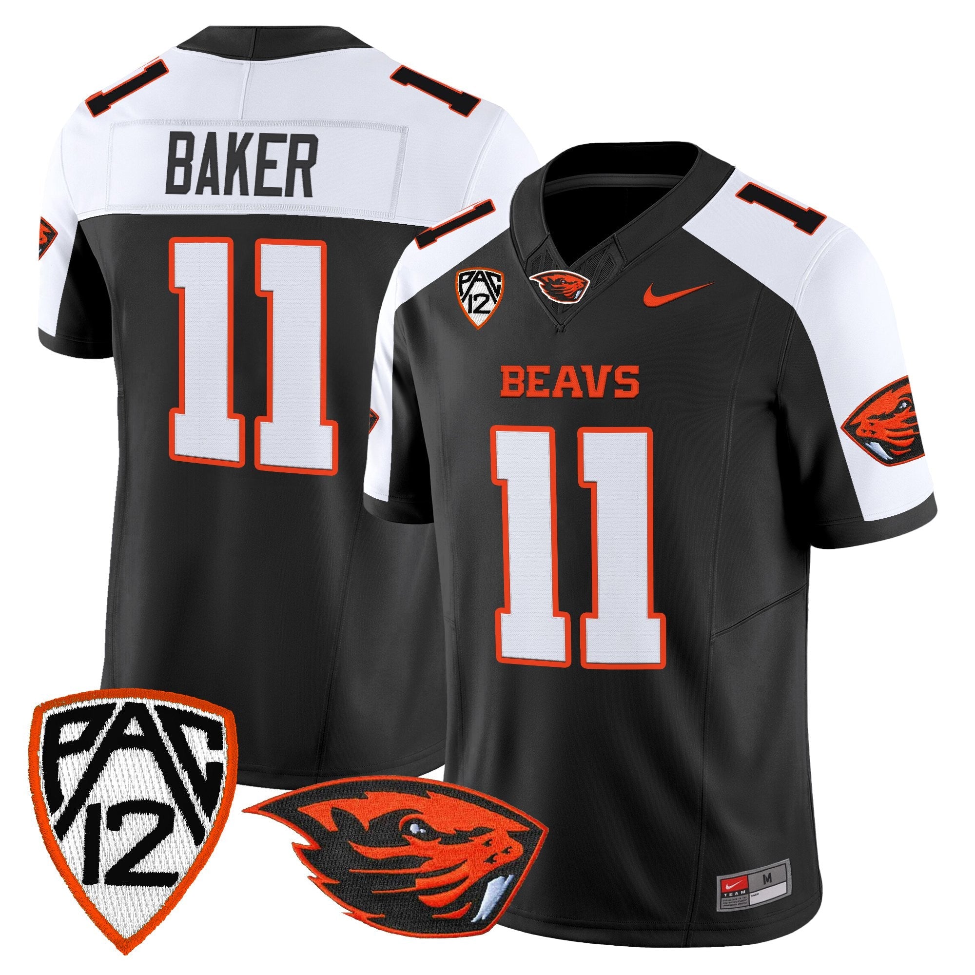 Oregon State Beavers 2025 Vapor Limited Jersey - All Stitched