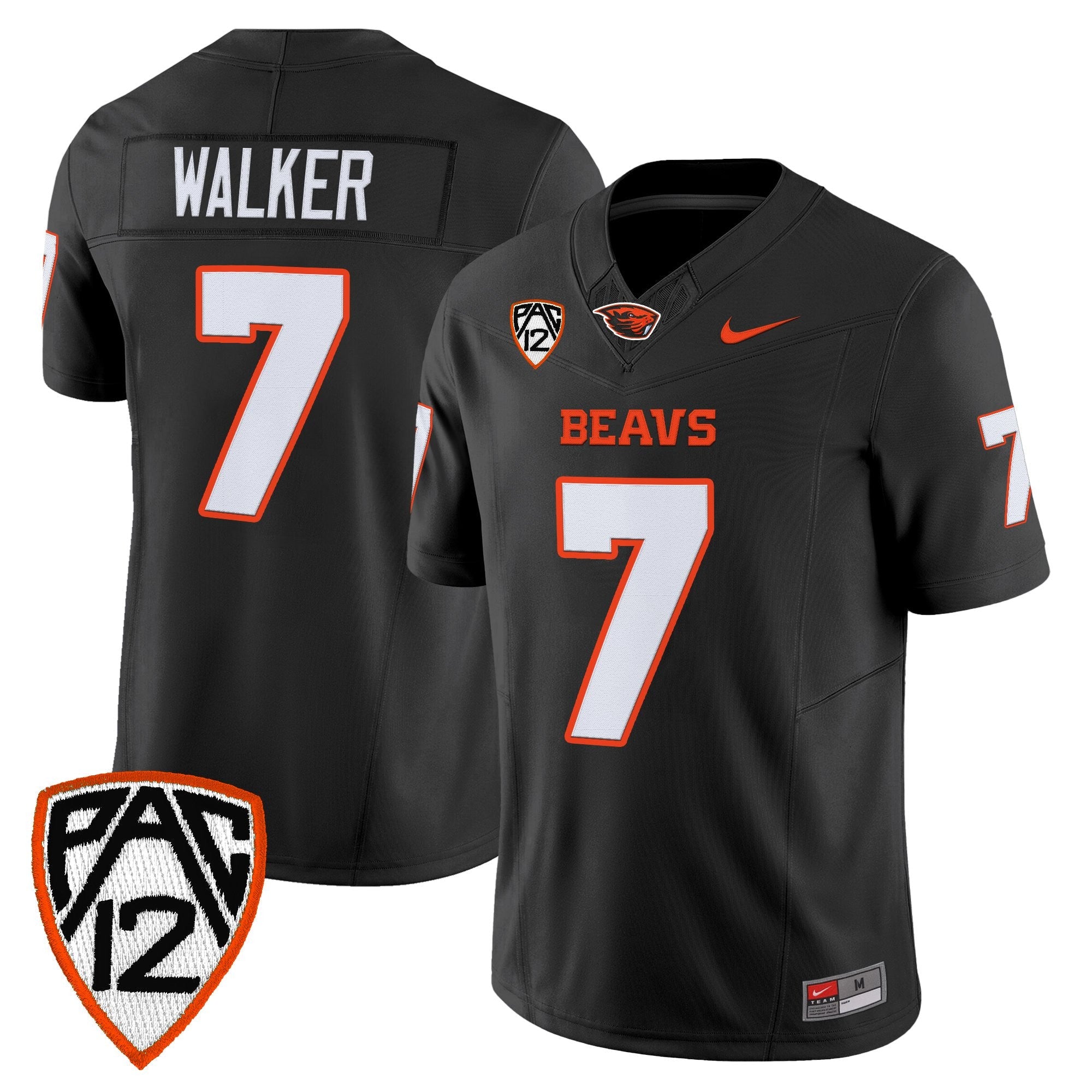 Oregon State Beavers 2025 Vapor Limited Jersey - All Stitched