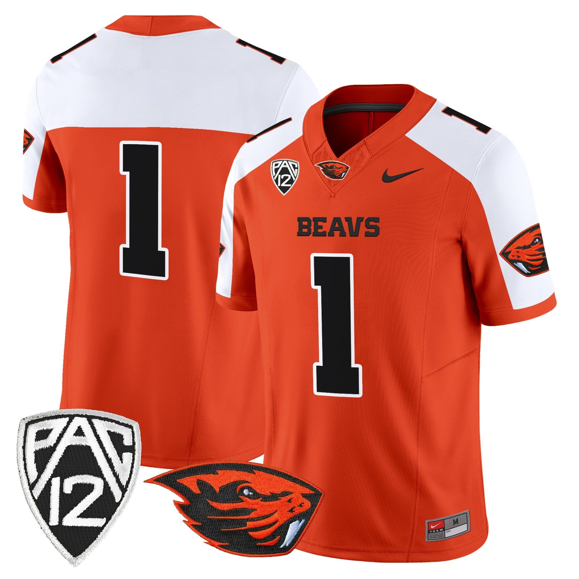 Oregon State Beavers 2025 Vapor Limited Jersey - All Stitched