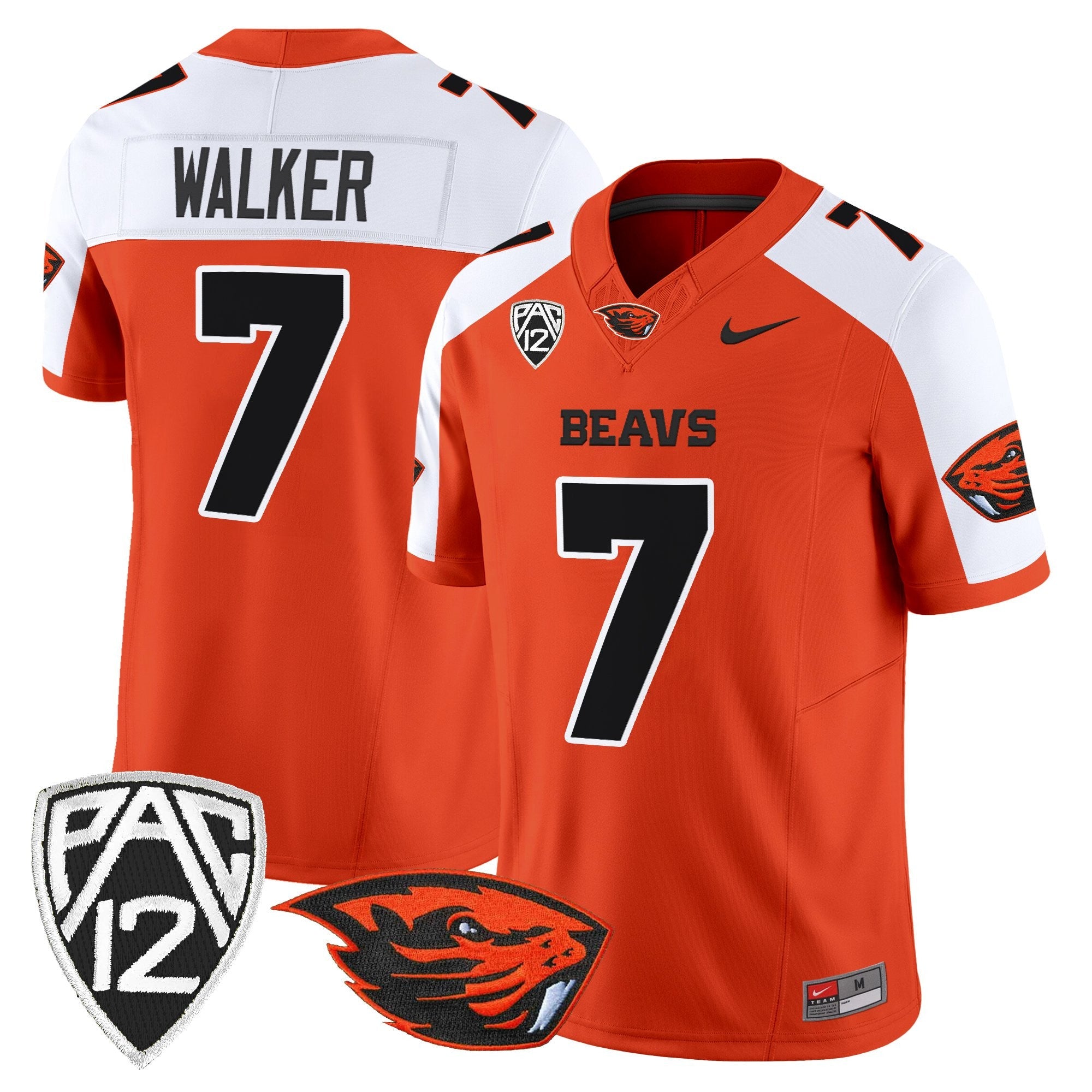 Oregon State Beavers 2025 Vapor Limited Jersey - All Stitched