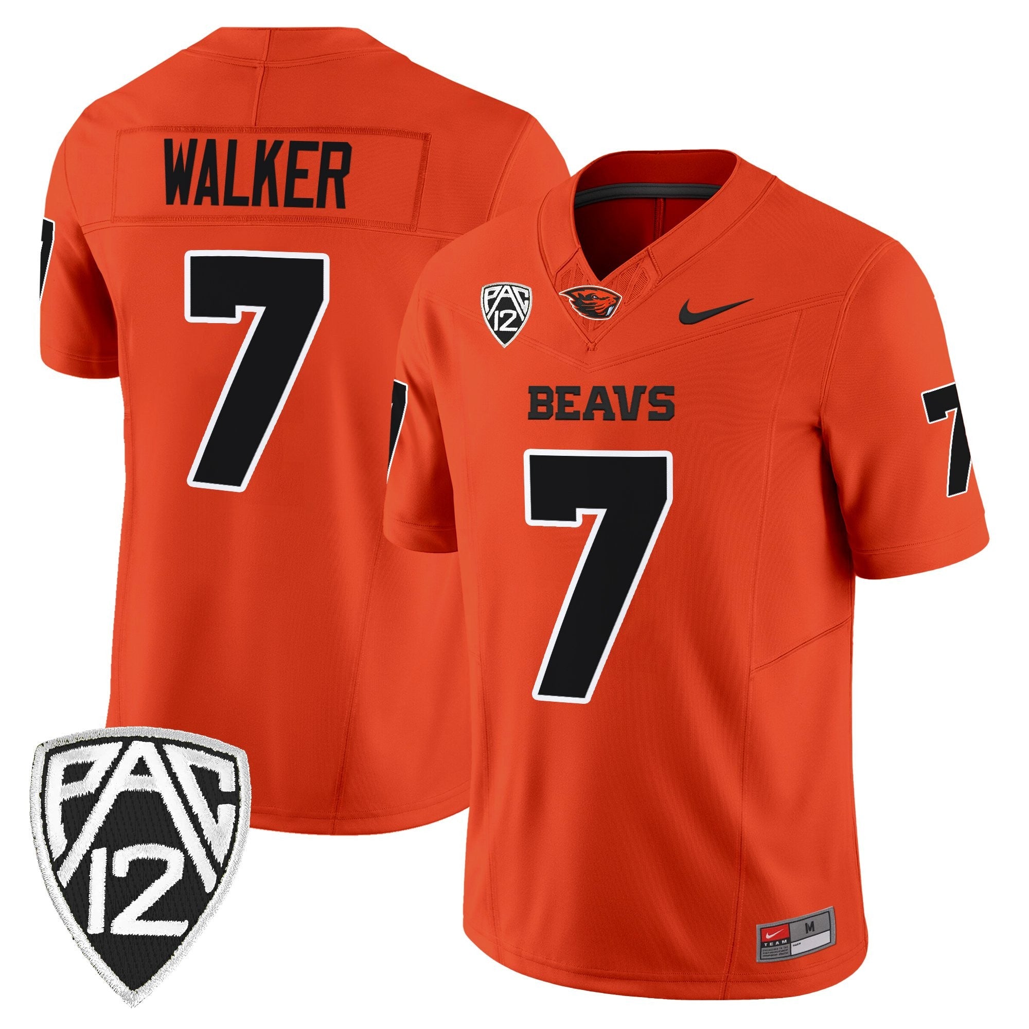 Oregon State Beavers 2025 Vapor Limited Jersey - All Stitched