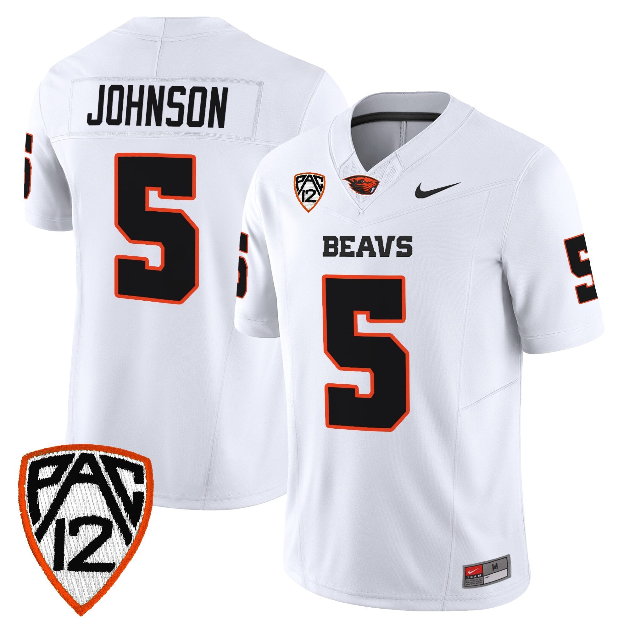 Oregon State Beavers 2025 Vapor Limited Jersey - All Stitched