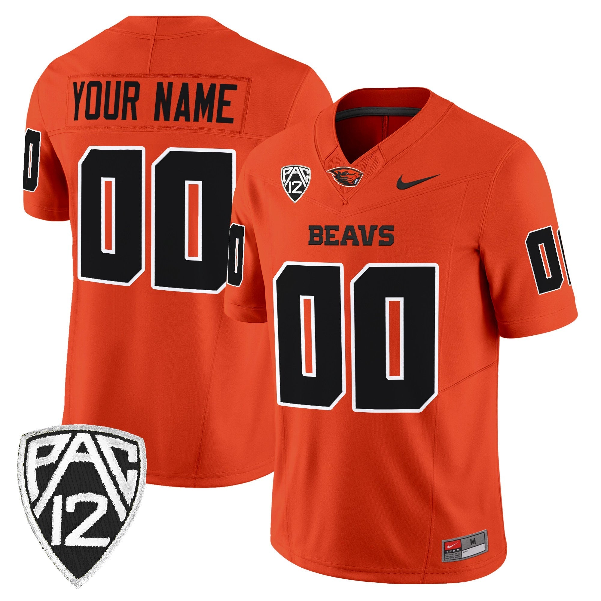 Custom Oregon State Beavers Jersey Name, Number 2025 Vapor Limited All Stitched