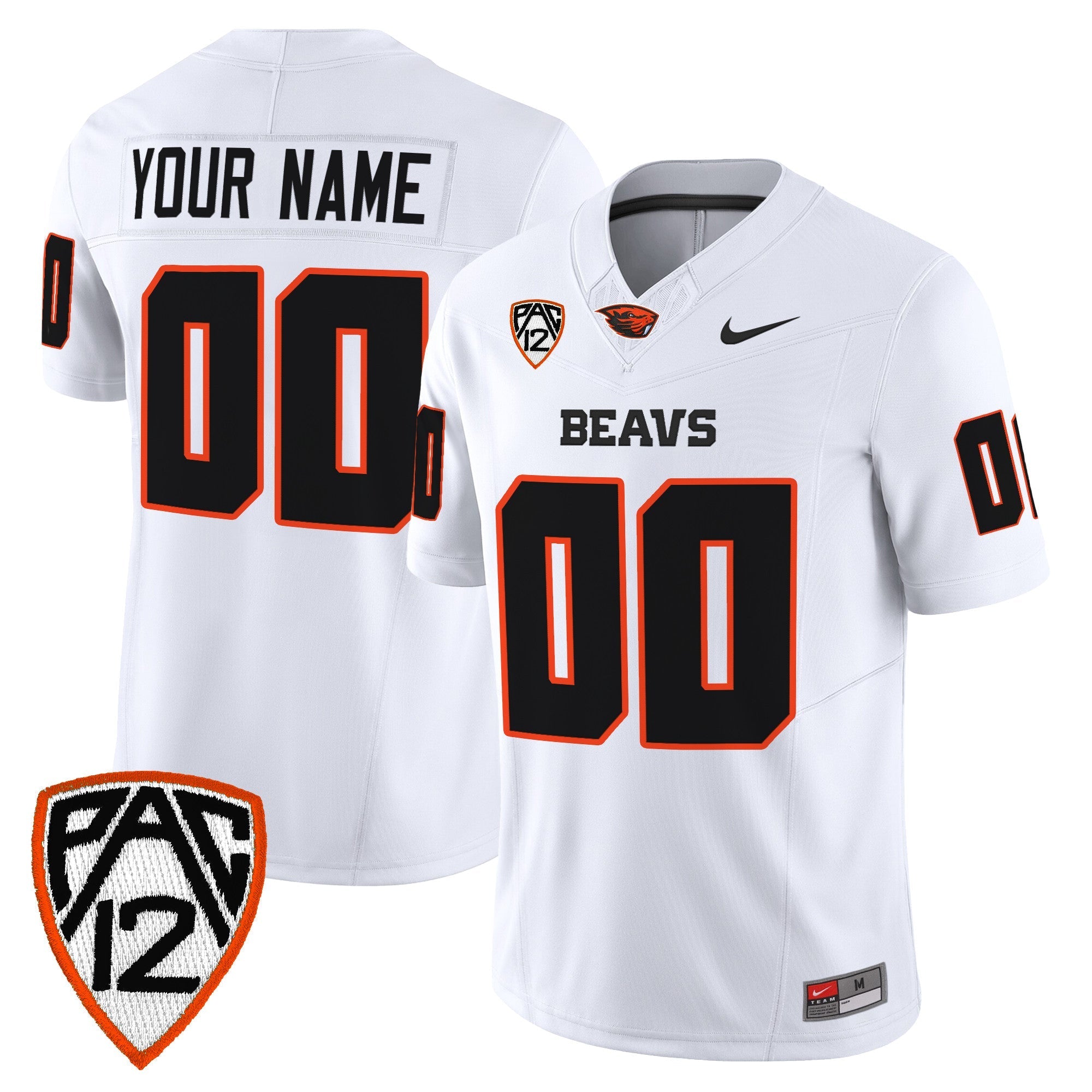 Custom Oregon State Beavers Jersey Name, Number 2025 Vapor Limited All Stitched